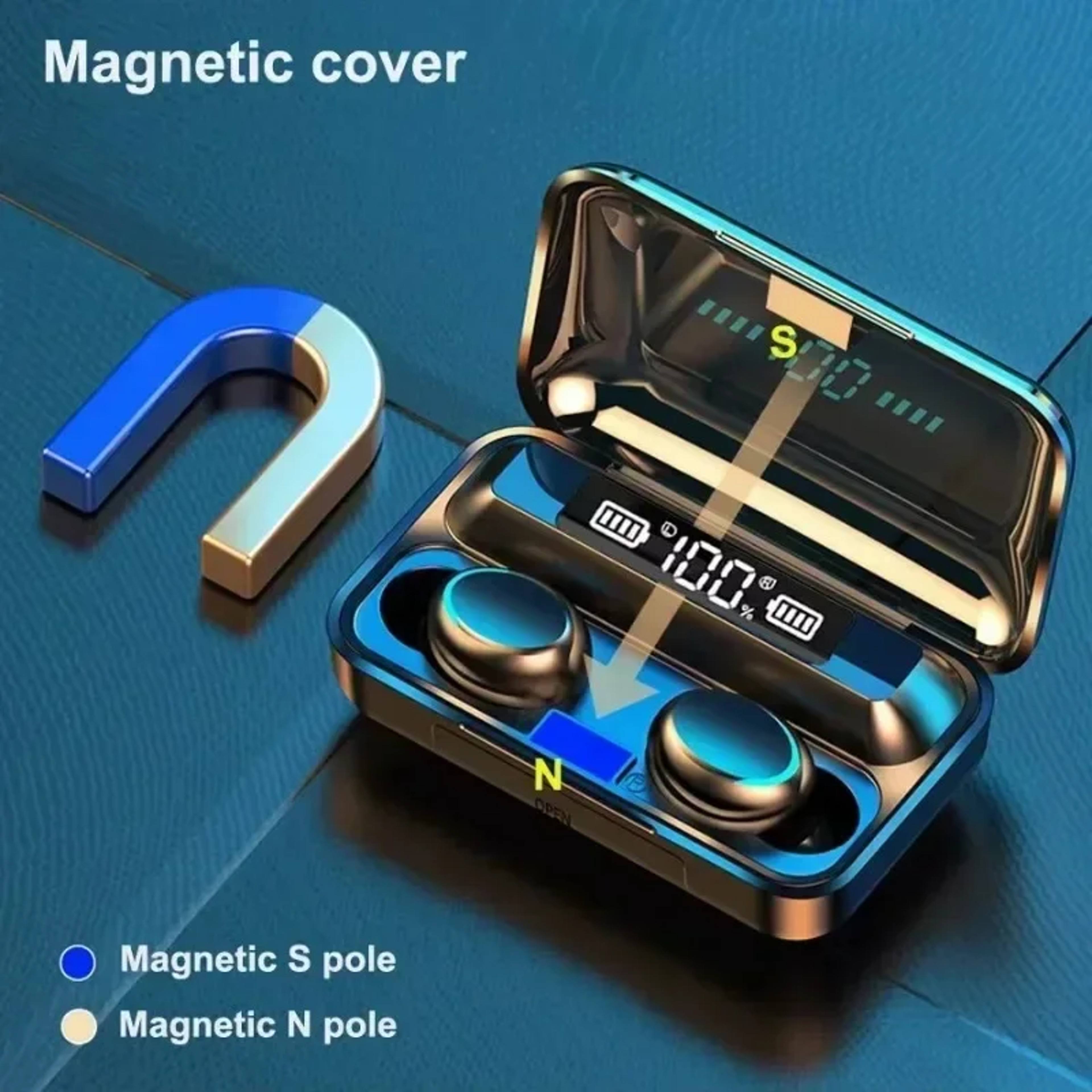 SoundPulse Pro Wireless Earbuds With Deep Bass Touch Control  Waterproof Sport Fit 2