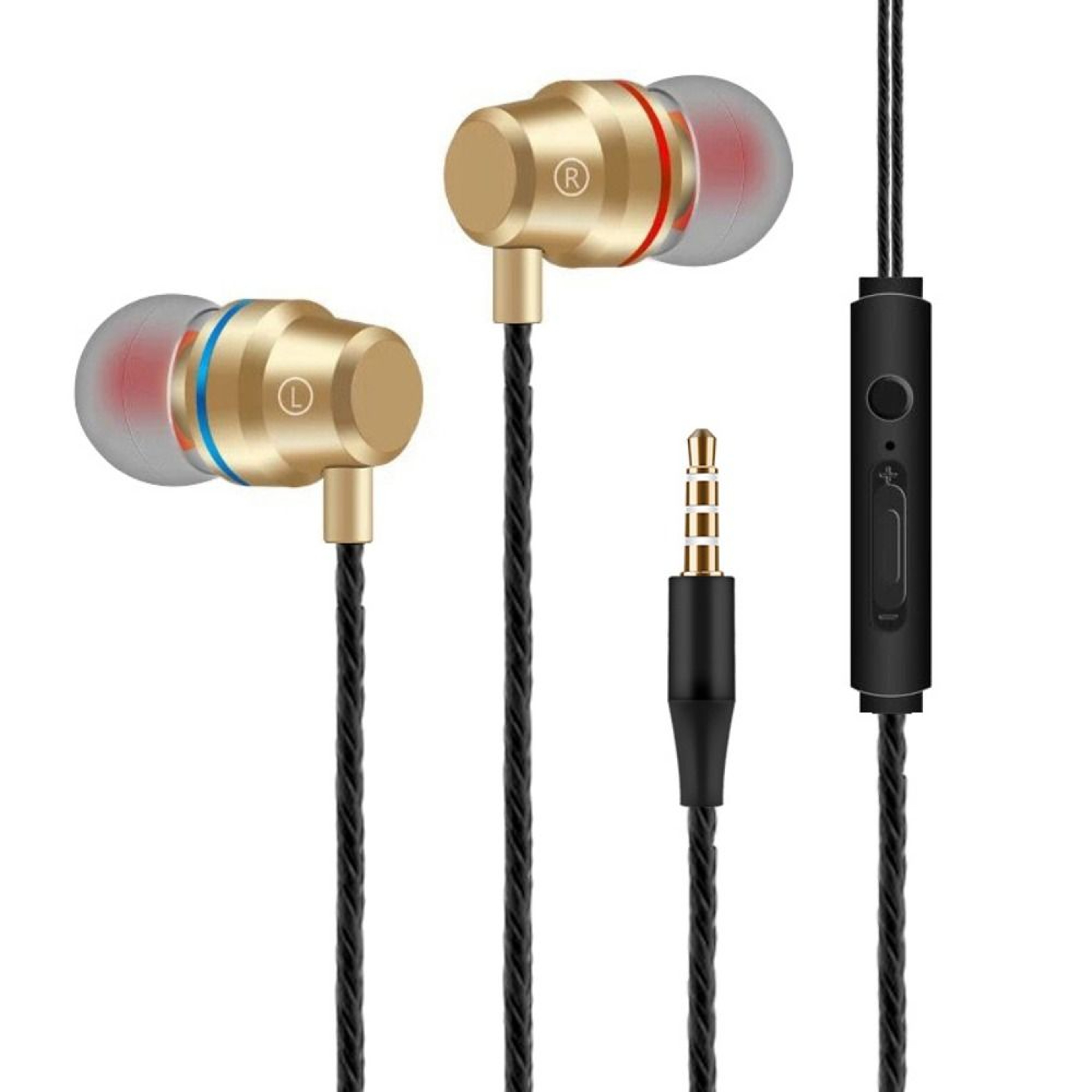 Deep Bass Wired Earbuds With Microphone HD Stereo 35mm Headphones For Everyday Listening 10