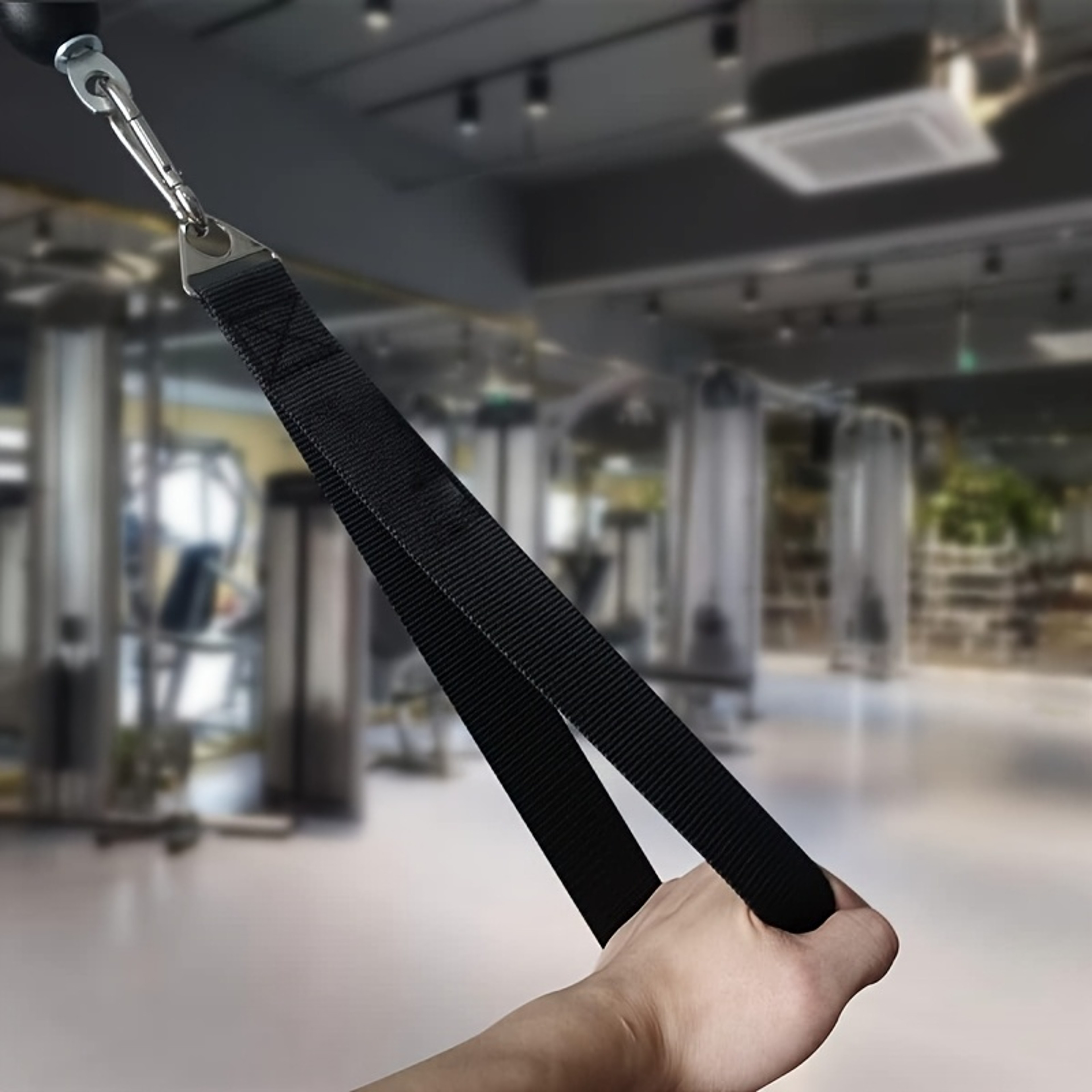 Arm Wrestling Training Strap Forearm Strength Trainer Grip Strength Cable Machine Attachment 1