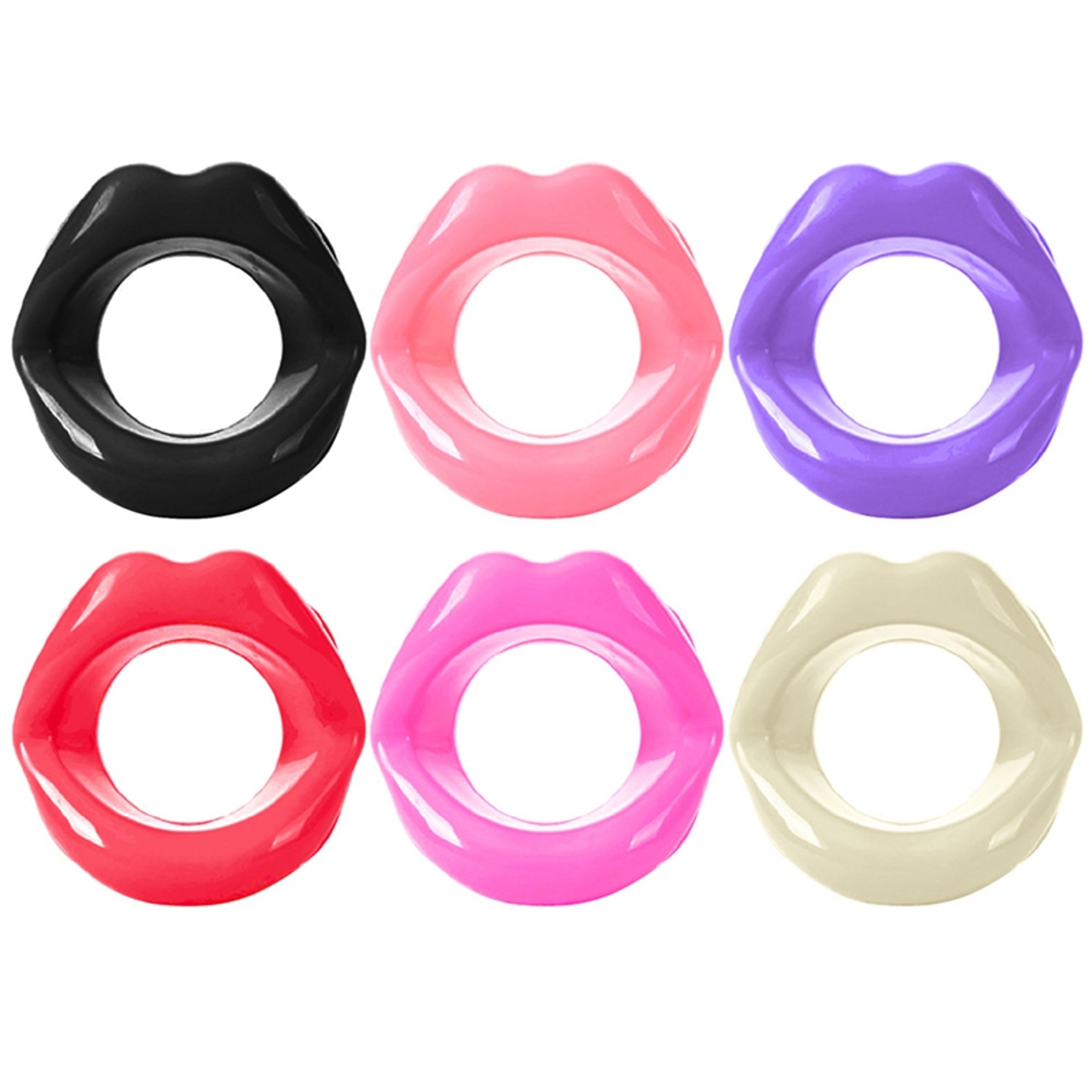 Silicone Face Slimmer Face Lift Exerciser Lip Exercise Trainer 4