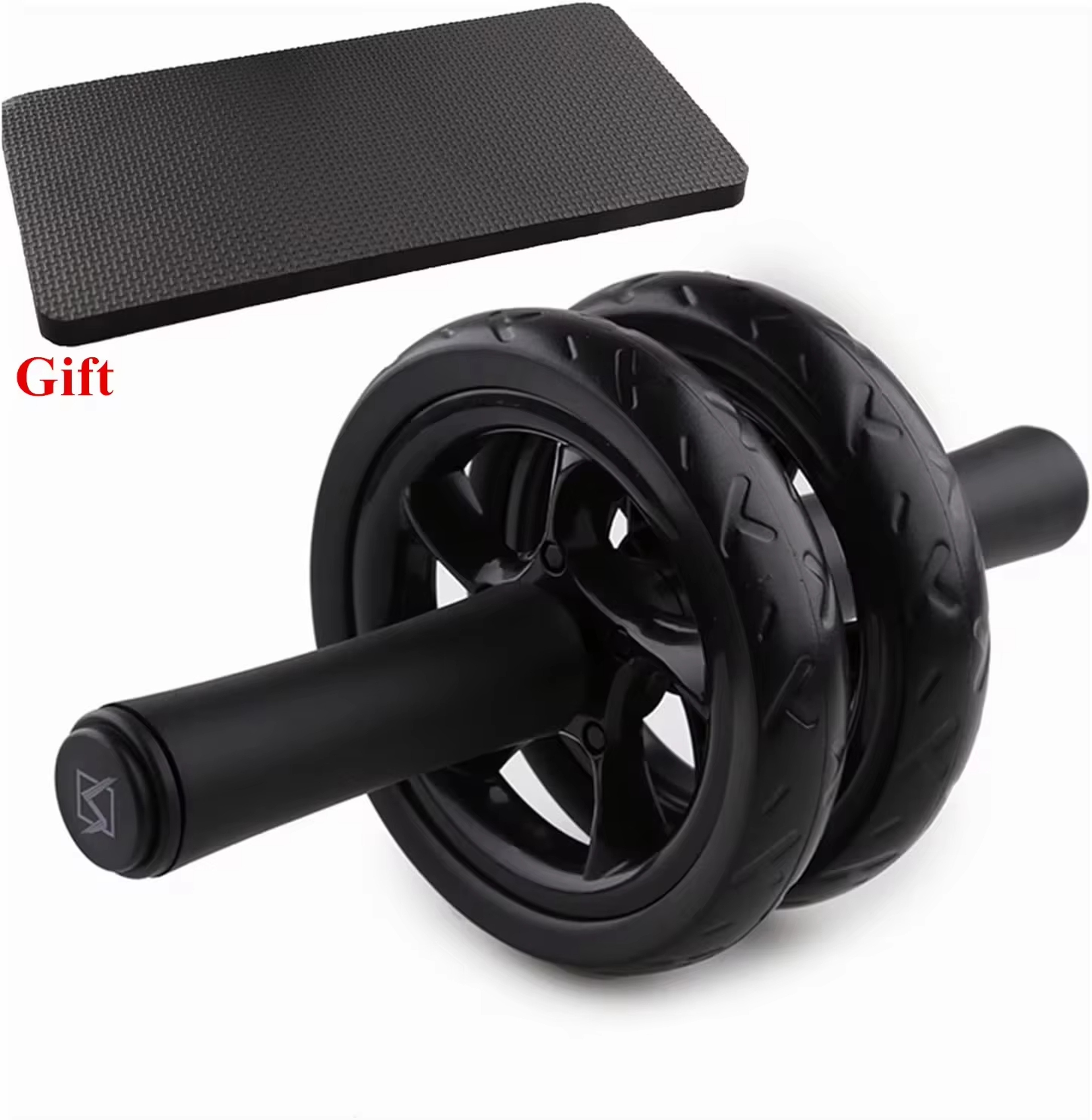 ProCore Ab Roller Wheel With Resistance Bands  Knee Pad For Full Core Home Gym Workouts 1