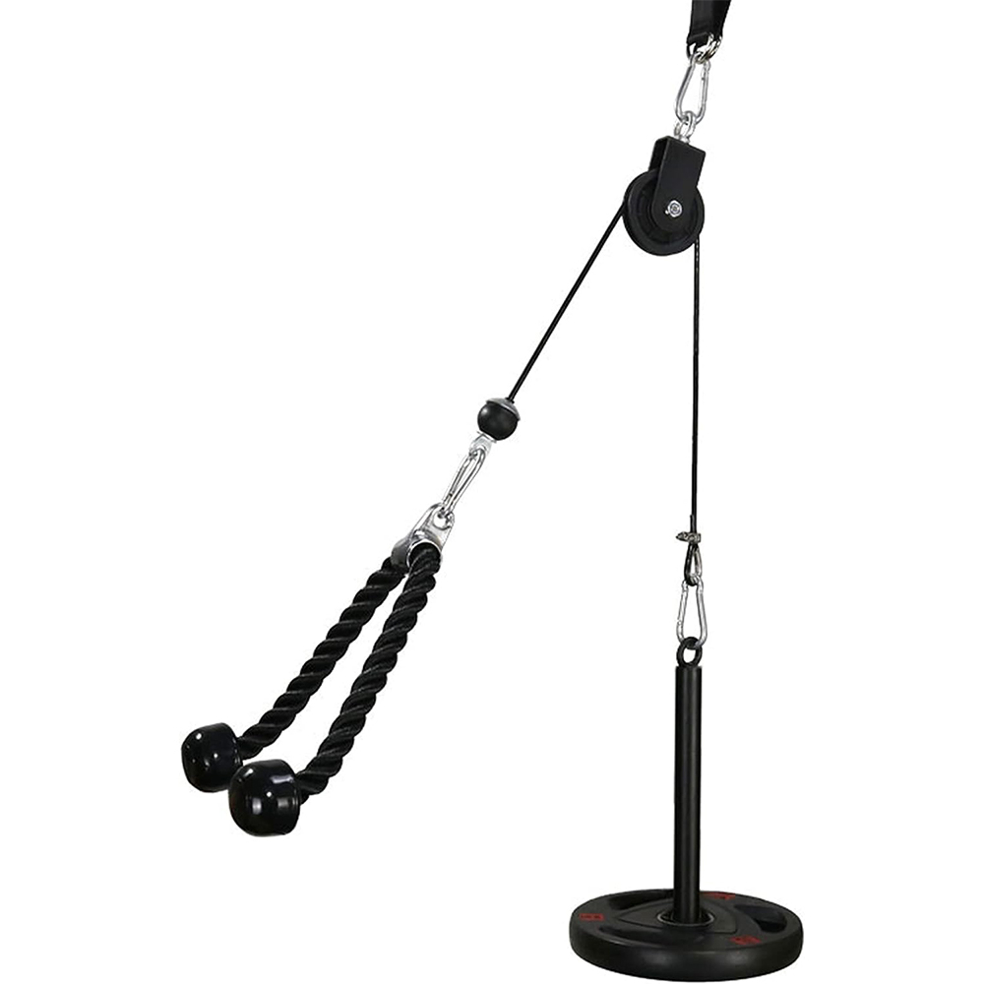 Home Gym Pulley System Cable Pulley Machine with Tricep Pulley Attachment for Full Upper Body Training – view 7