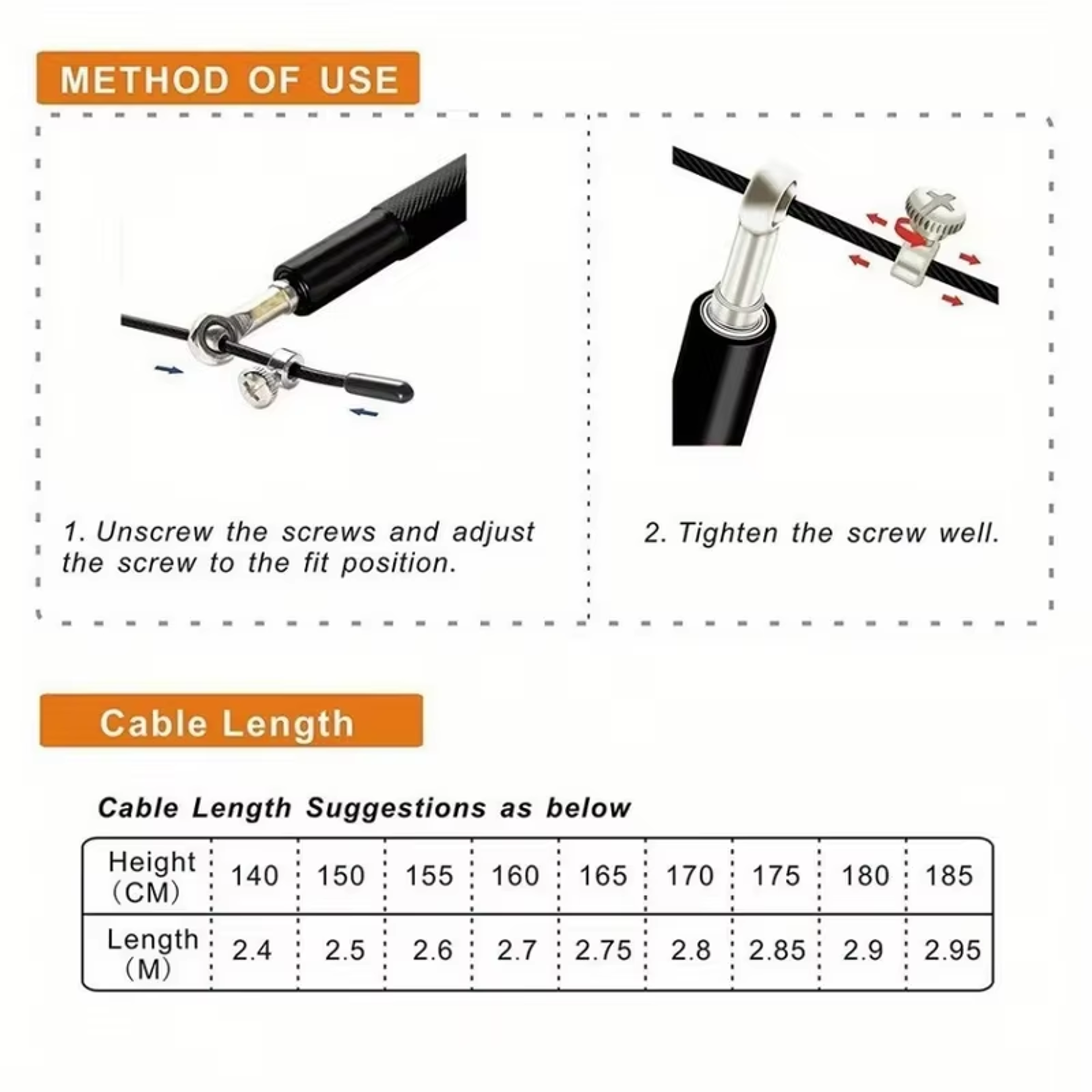 PowerSpin Speed Jump Rope Adjustable Steel Wire Fitness Skipping Rope With Aluminum Handles 4