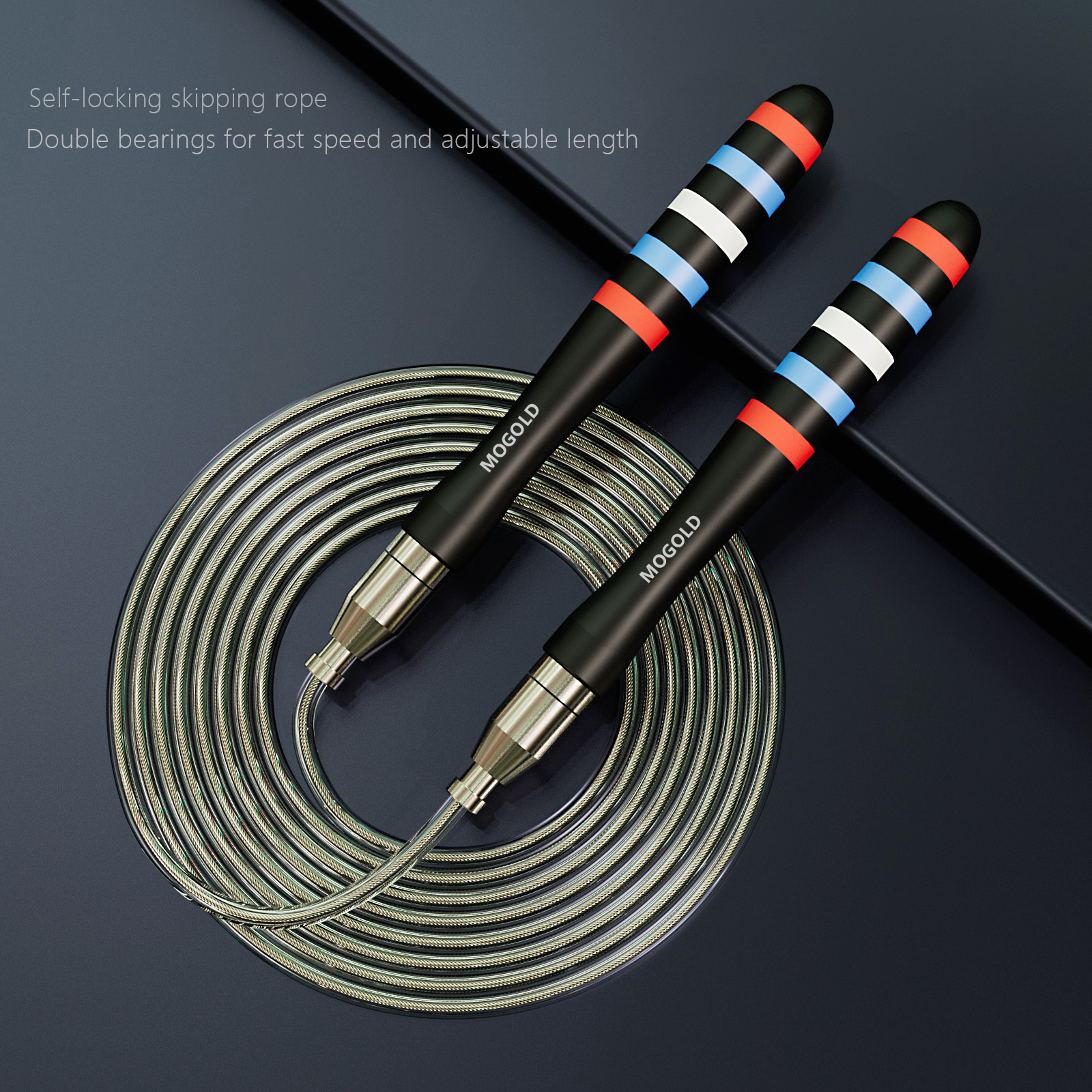 Pro Speed Jump Rope Adjustable CrossFit Jump Rope For Fitness Cardio Training 8