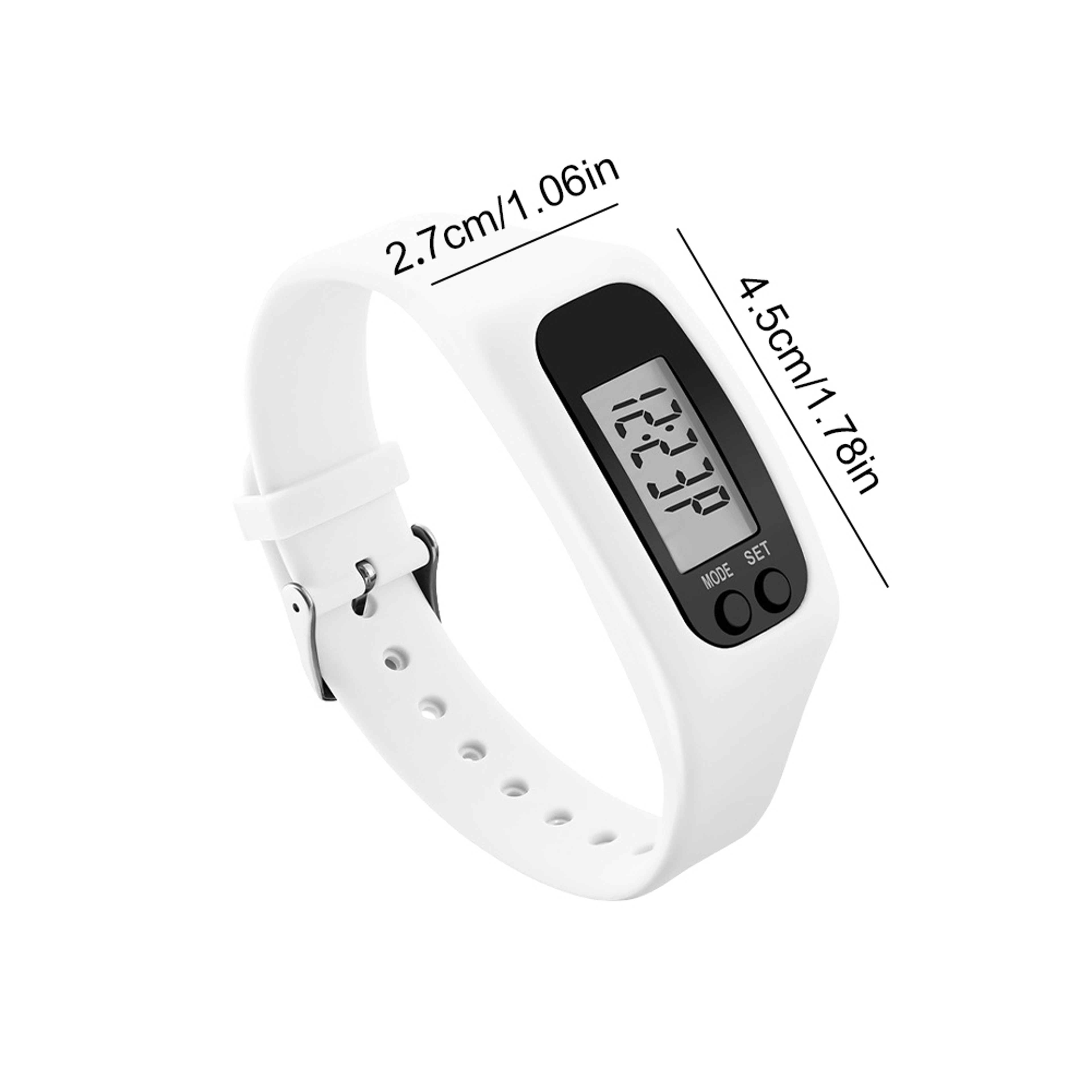 ActiveStep LED Pedometer Bracelet Step Tracker with Calorie Counter for Walking & Running – view 6