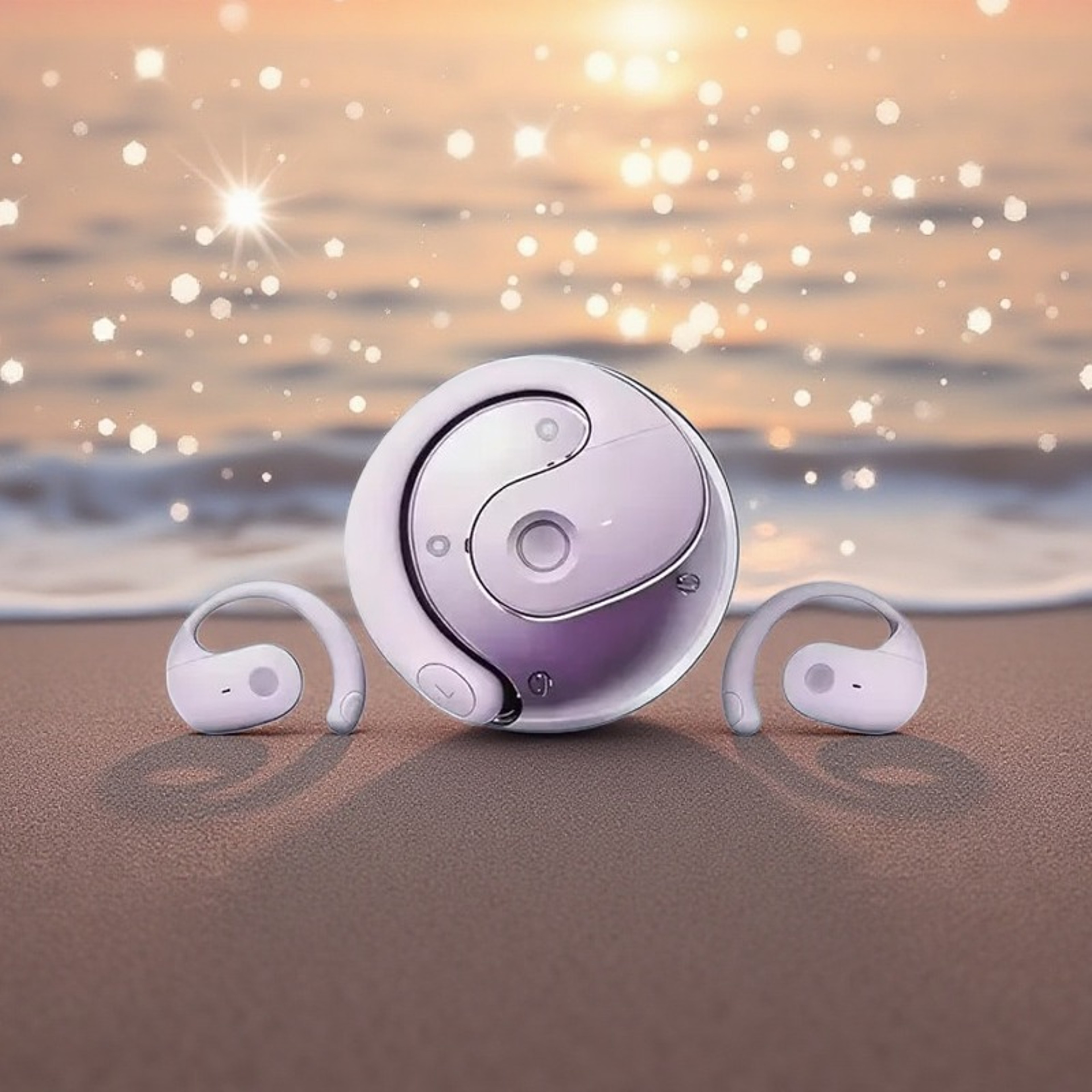 BY01 Bluetooth 53 Earbuds With LED Display TWS Wireless Noise Reduction Headphones 2