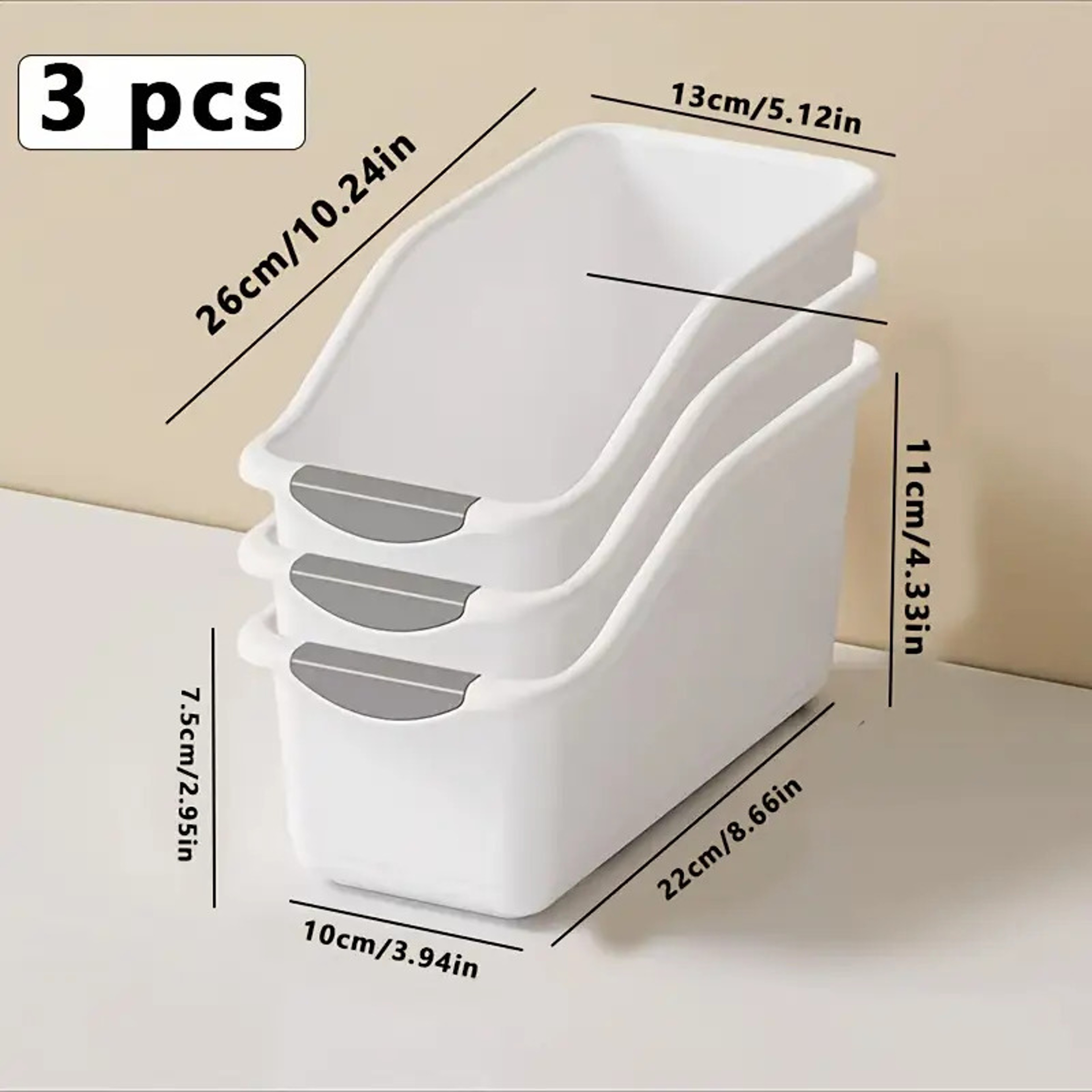 Heavy Duty Plastic Storage Bins Space Saving Multipurpose Organizers 1