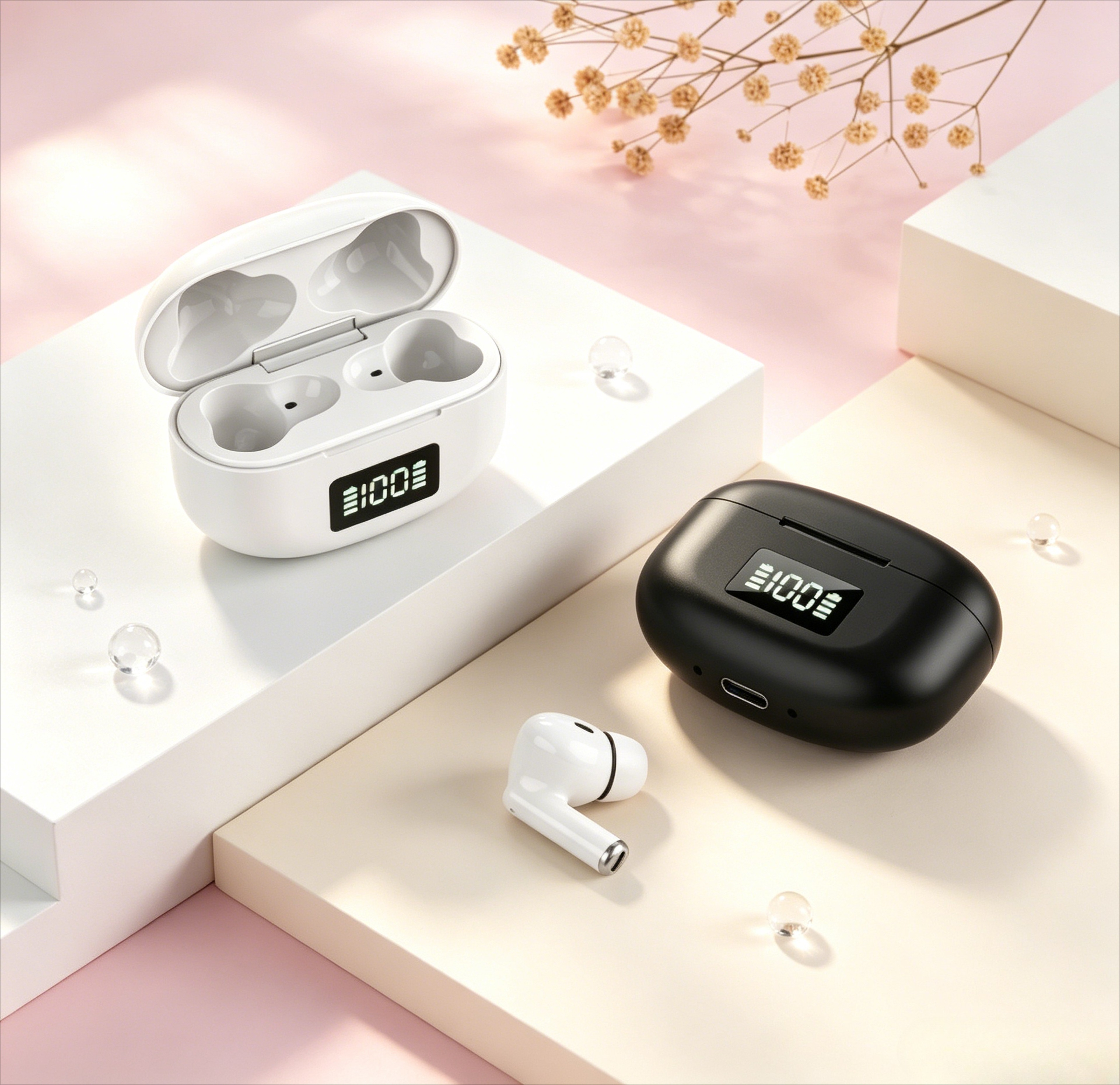 Eco Friendly TWS Wireless Earbuds With Recycled Materials 1