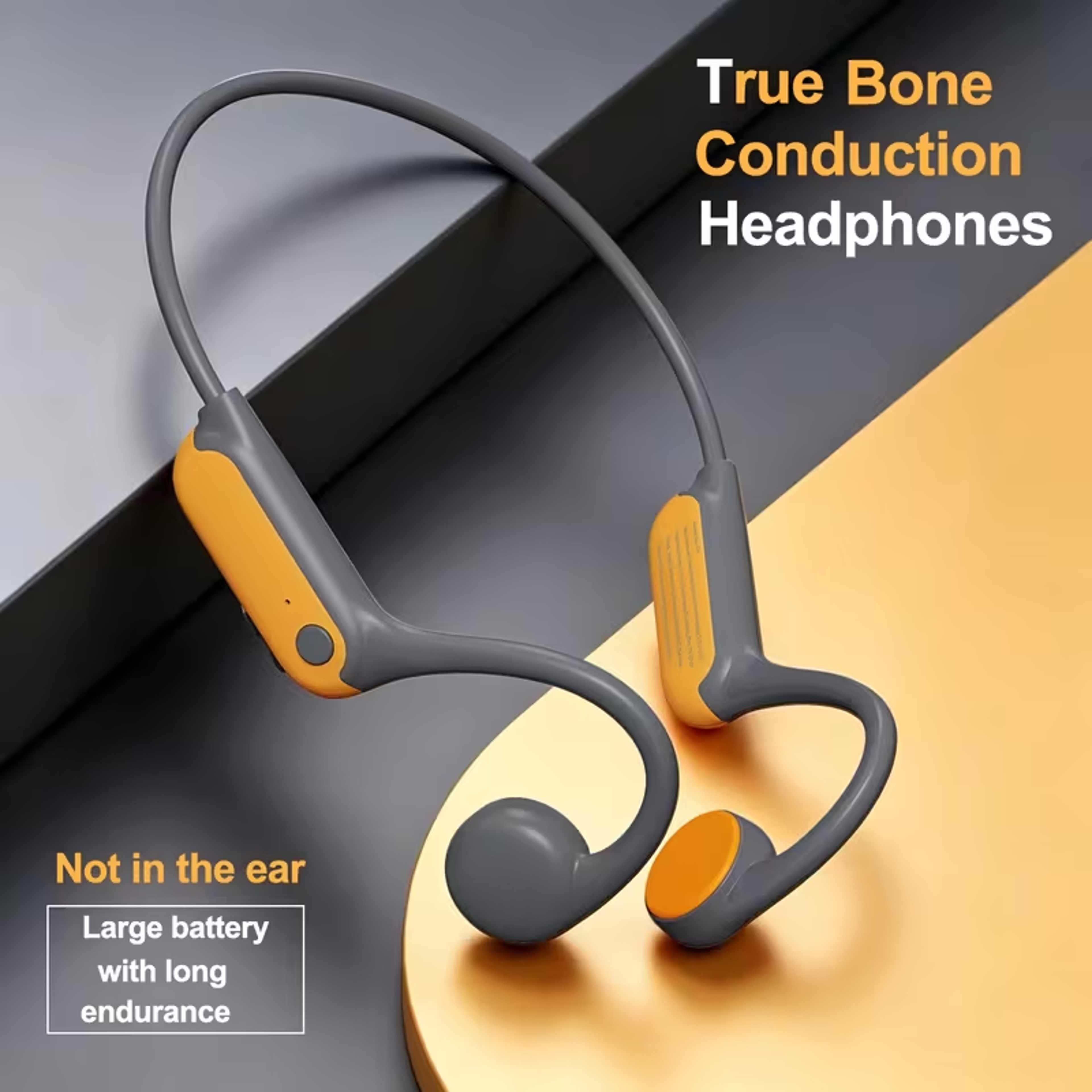 Open Ear Wireless Sports Headphones With Mic For Running Cycling And Workouts 1