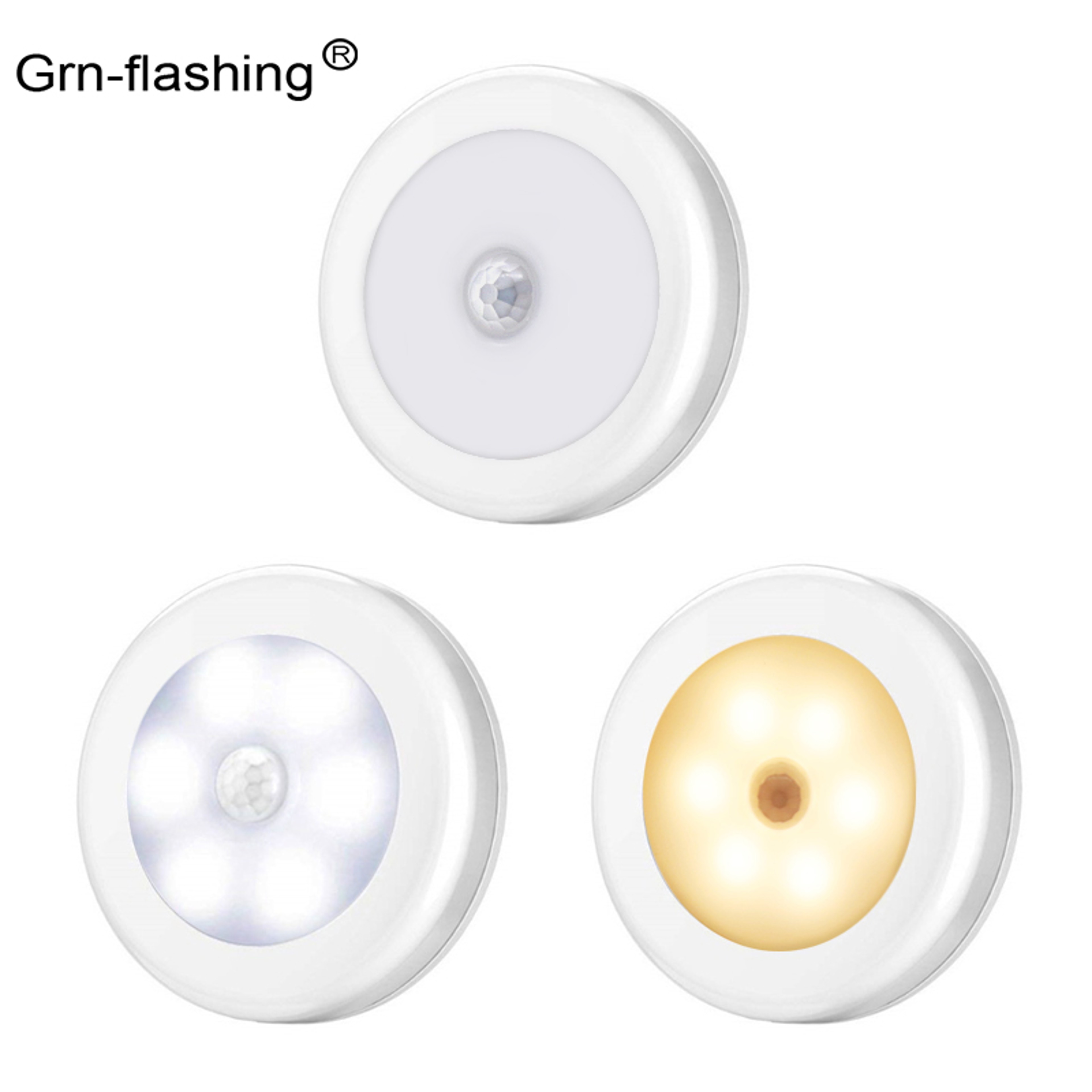 SmartGlow Motion Sensor Night Light Battery Operated LED Closet And Stair Light 3