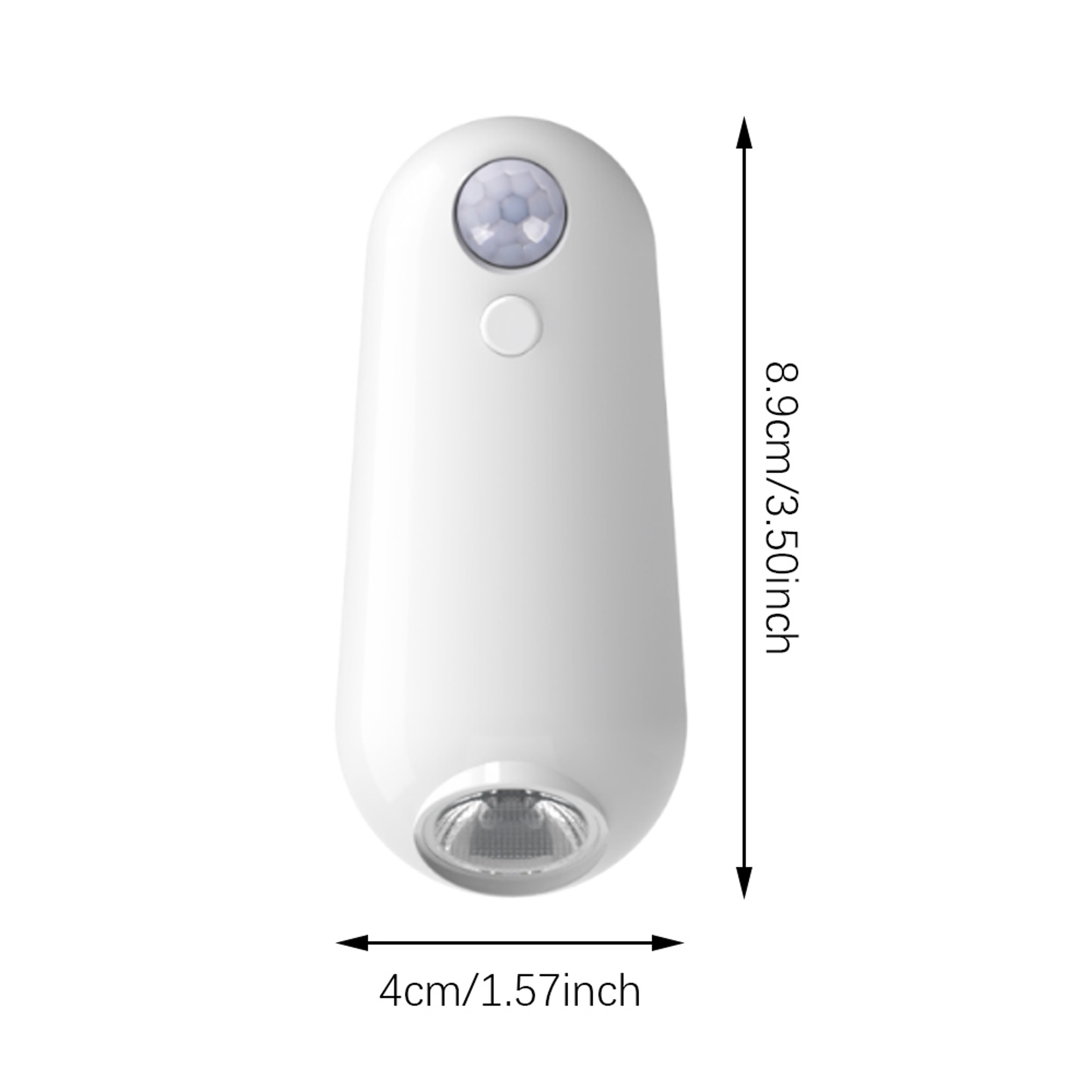 8 Color Motion Sensor Night Light Rechargeable Magnetic LED Wall Lamp – view 2