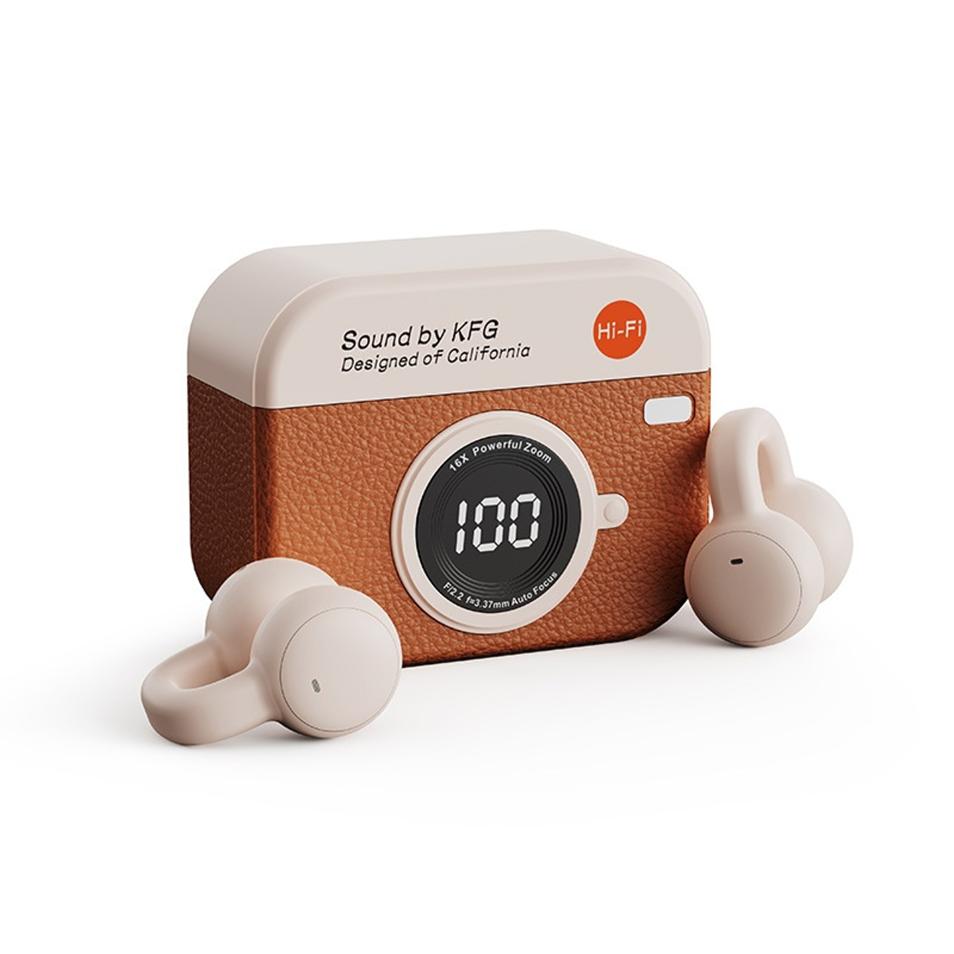 Open Ear Clip On Bluetooth Earbuds with HD Mic for Sports and Gaming – view 7