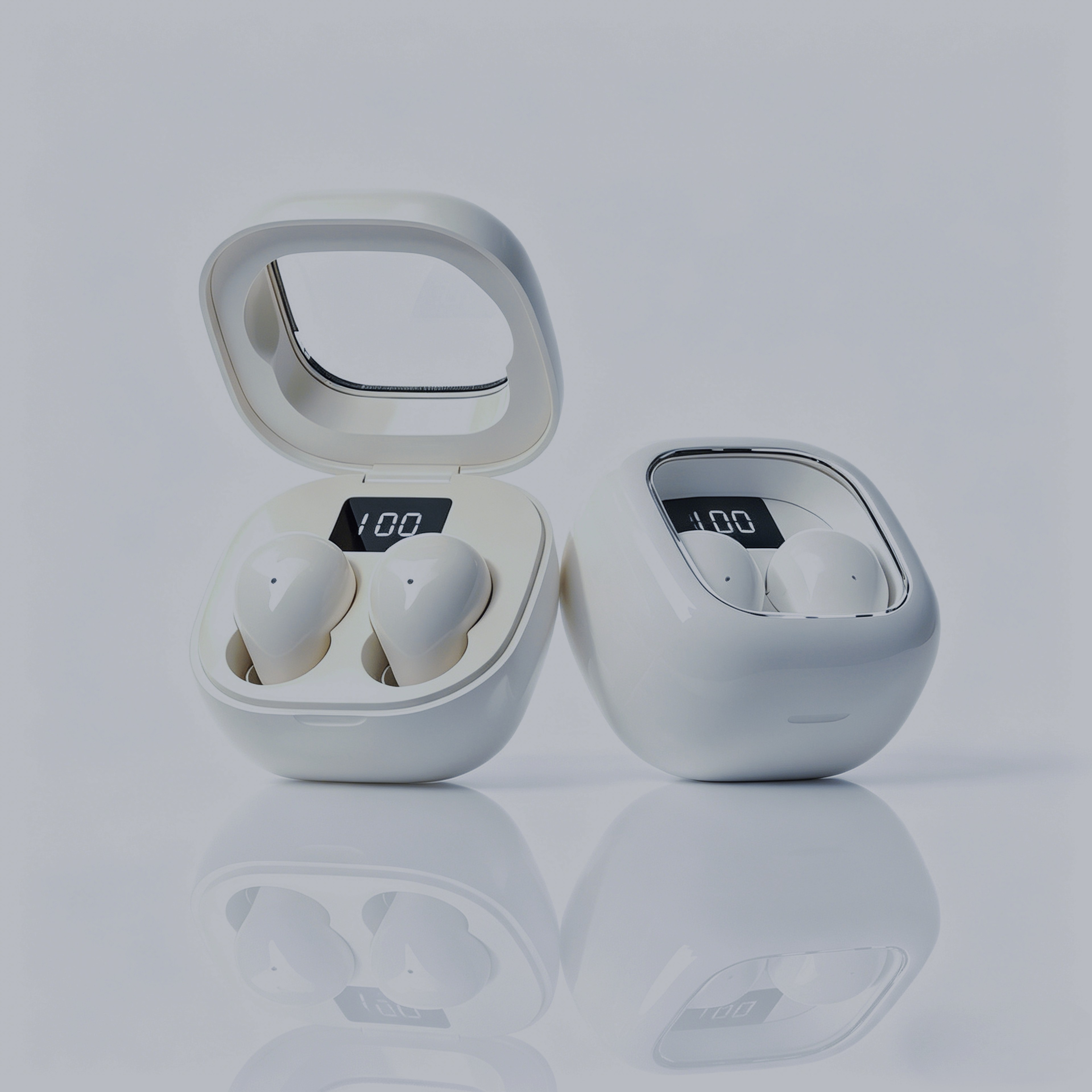 Mini Invisible Bluetooth 53 Wireless Earbuds With HiFi Stereo And Microphone 0