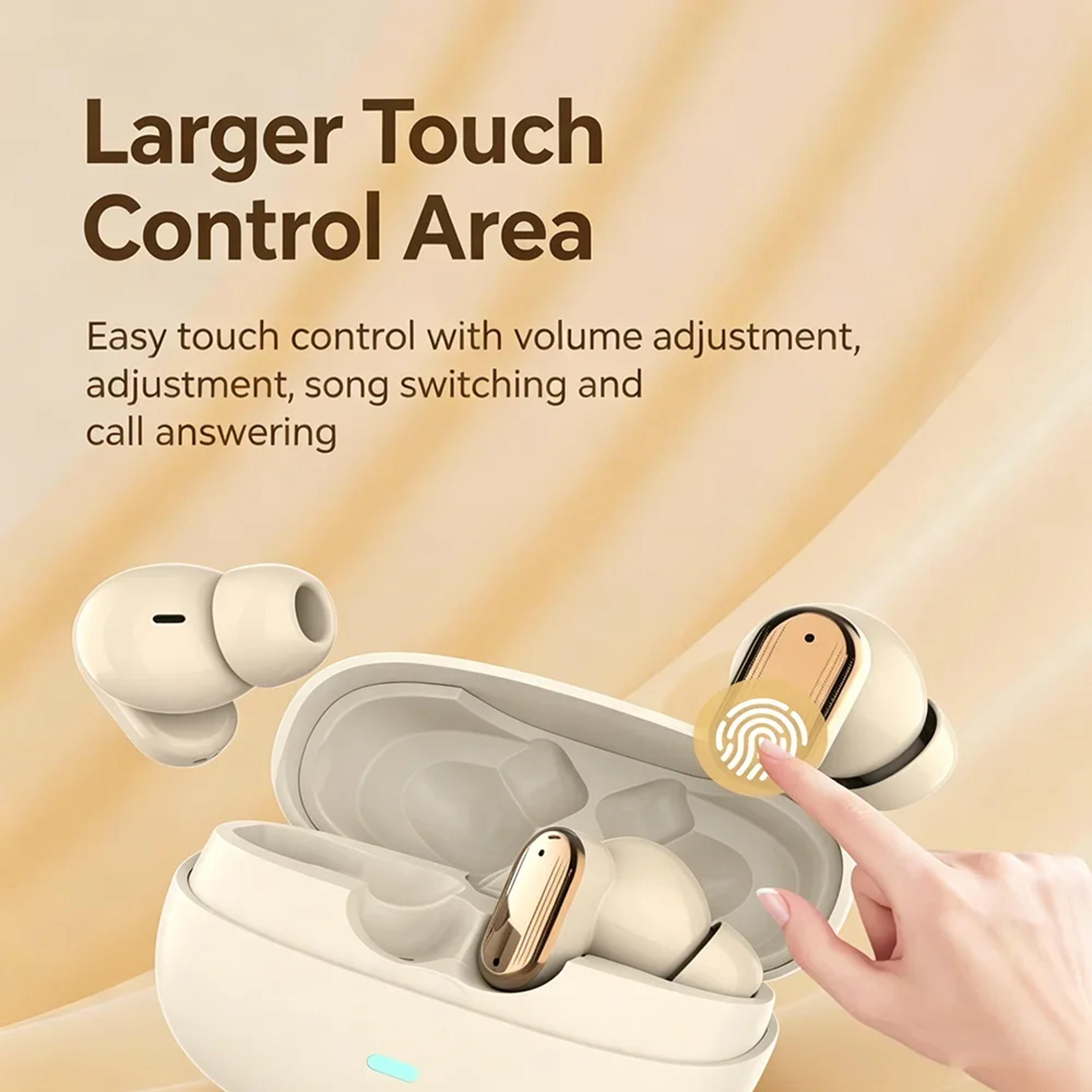 Bluetooth 60 Wireless Earbuds With ANC Noise Cancelling And IPX7 Waterproof Design 2
