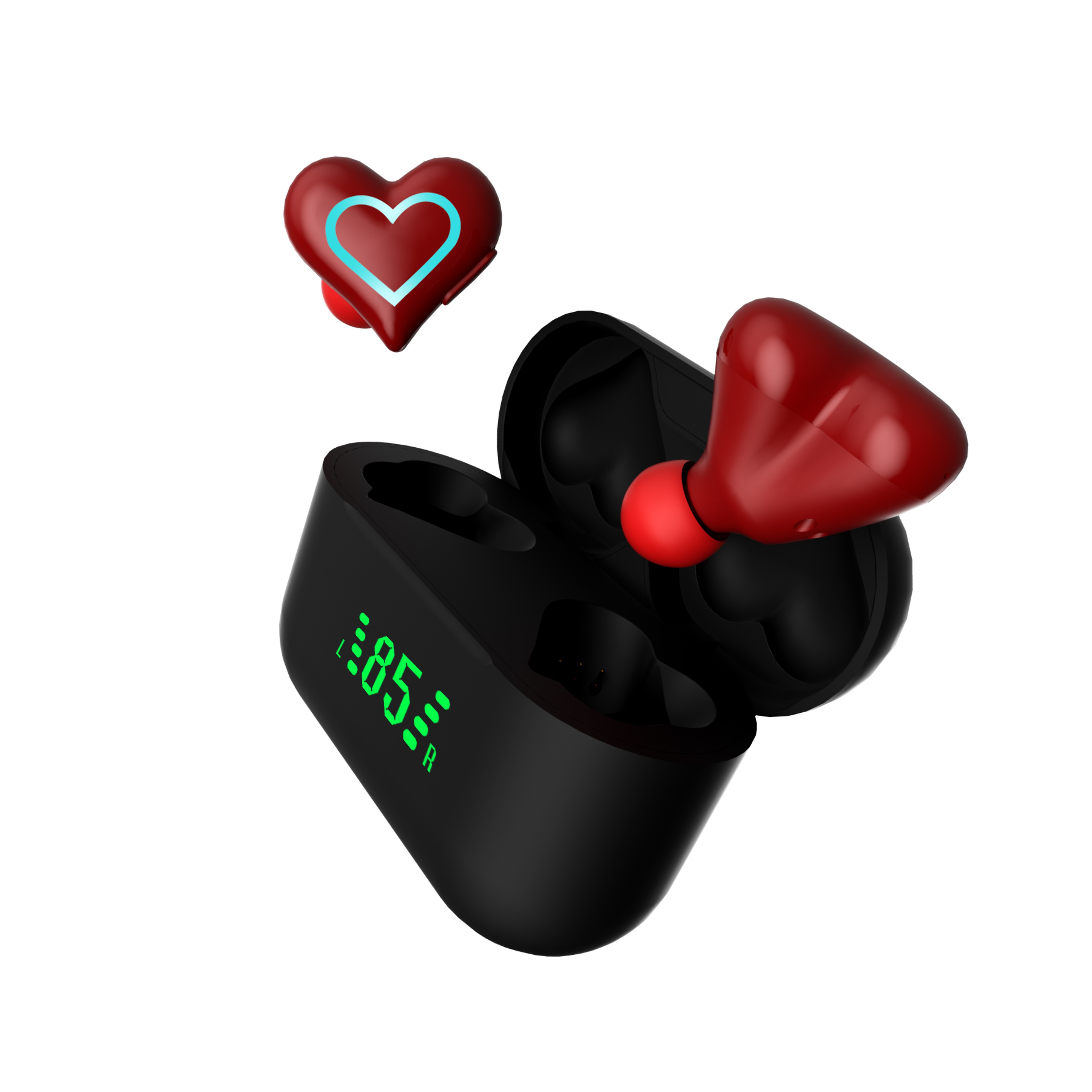 TWS Wireless Sports Earbuds With ENC Noise Cancelling Microphone 8
