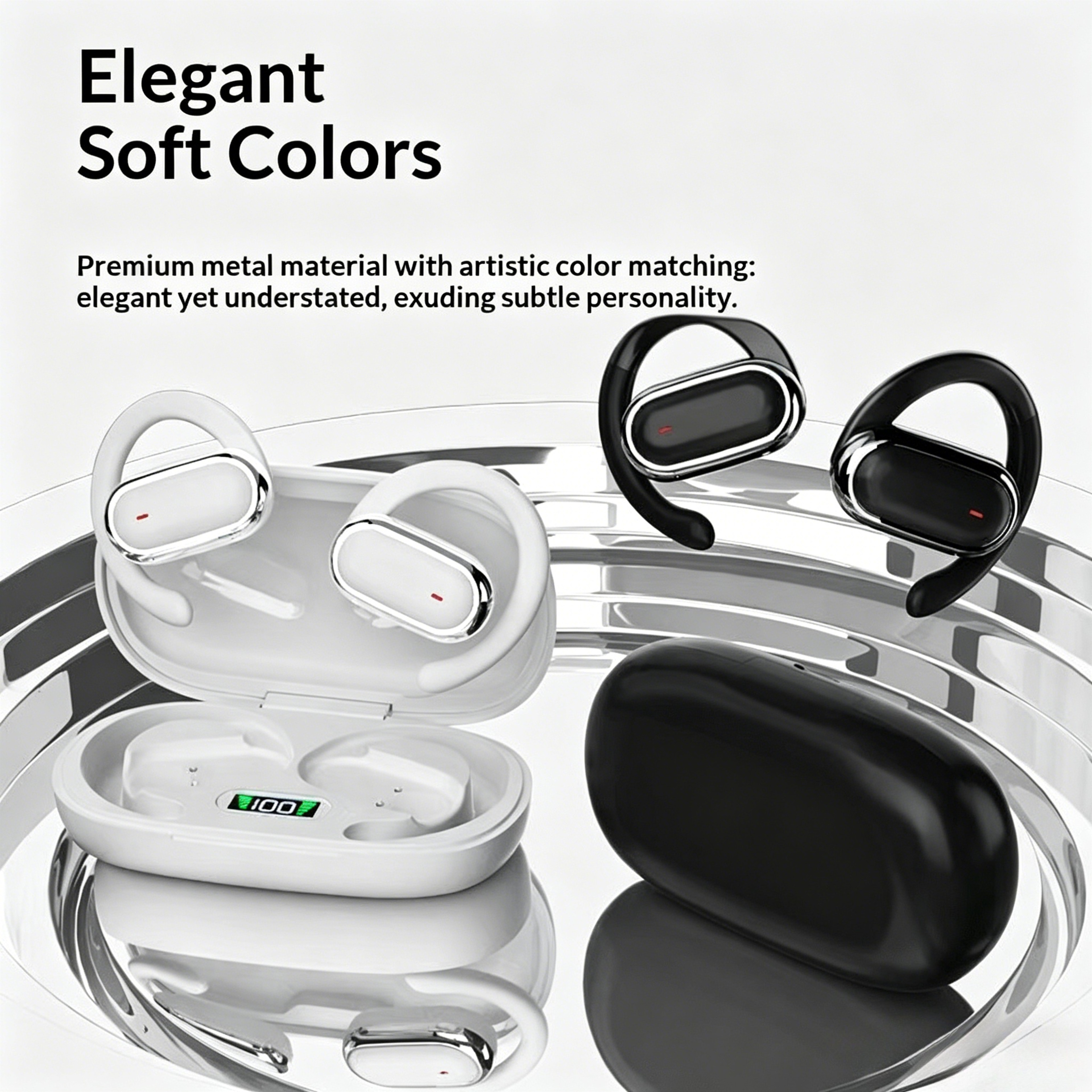Premium Bone Conduction Headphones Open Ear Bluetooth Sports Headphones 4