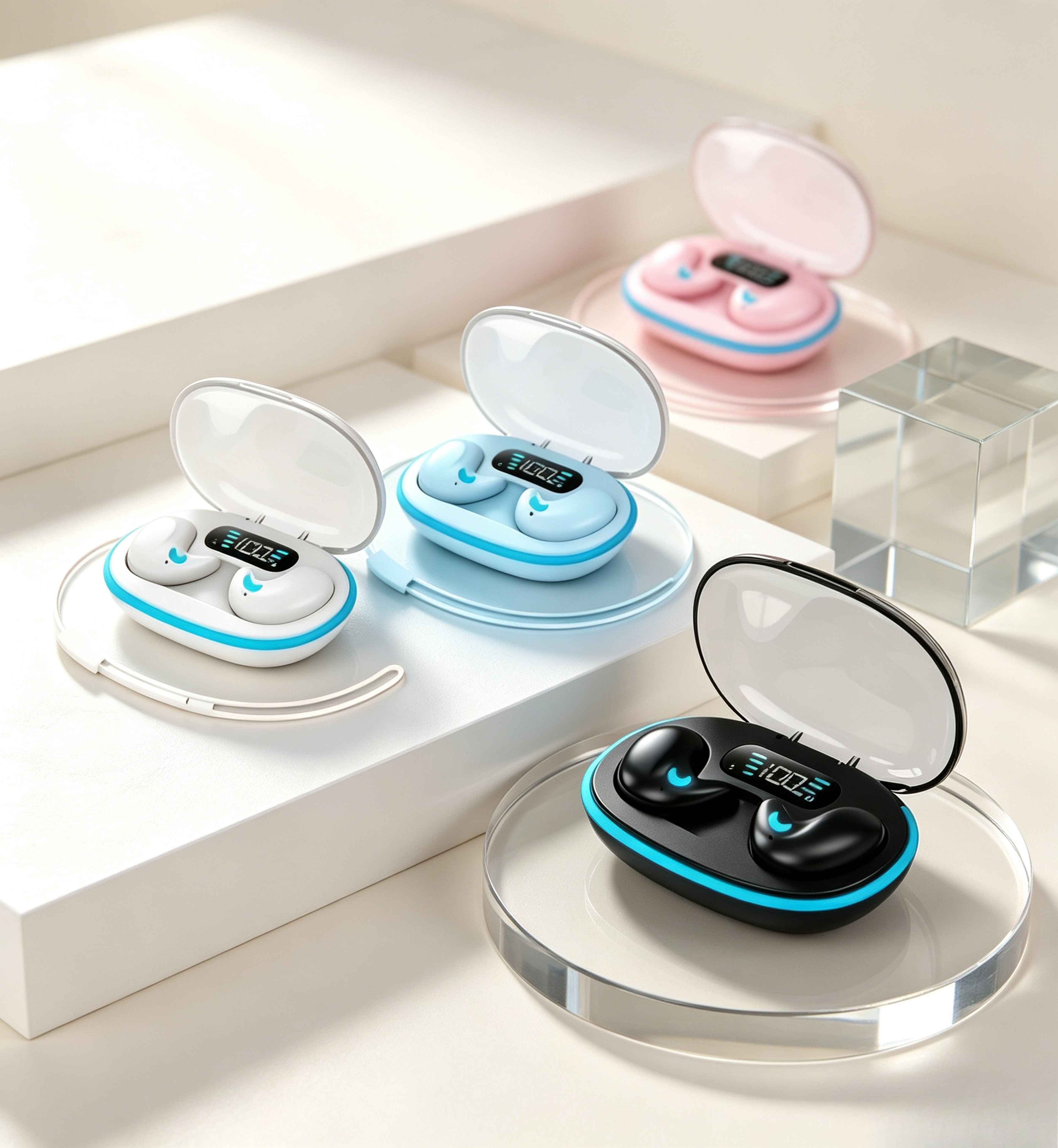 Minimalist Wireless Earbuds Bluetooth Earphones For Work And Everyday Listening 0