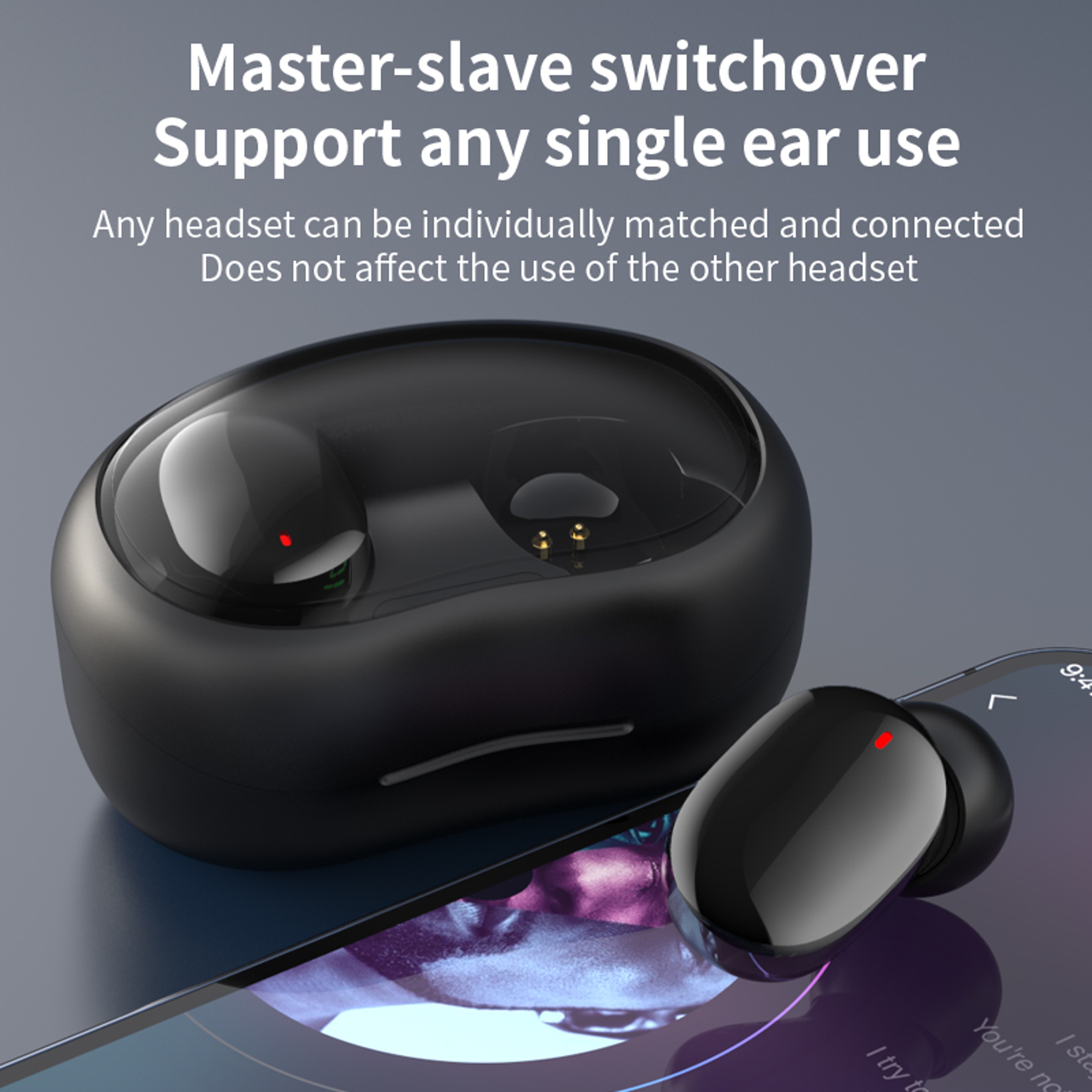9D HiFi Wireless Earbuds With Bluetooth 53 Mic And Waterproof Sports Design 4