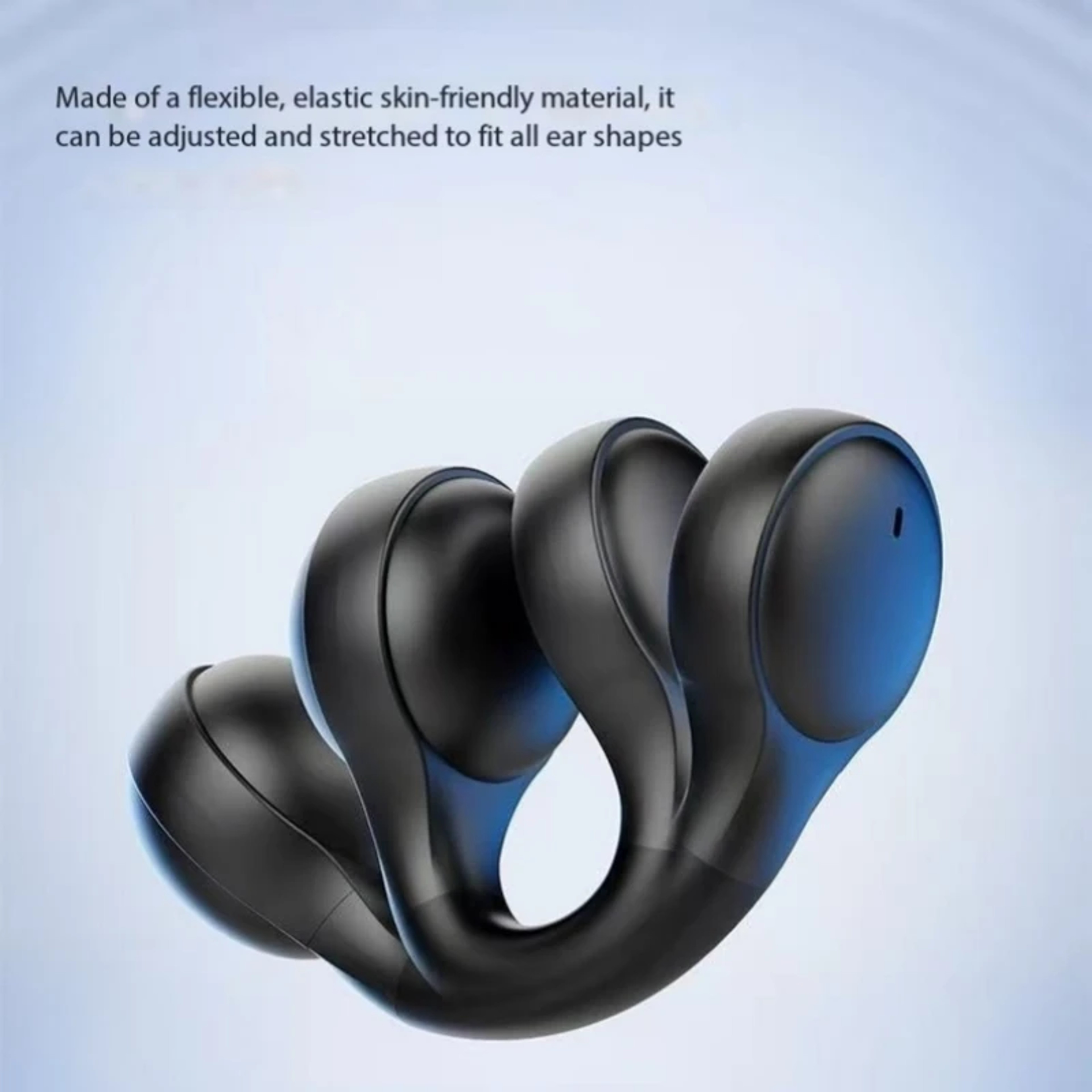 Ear Clip Wireless Bluetooth Earbuds with LED Display and Mic – view 4