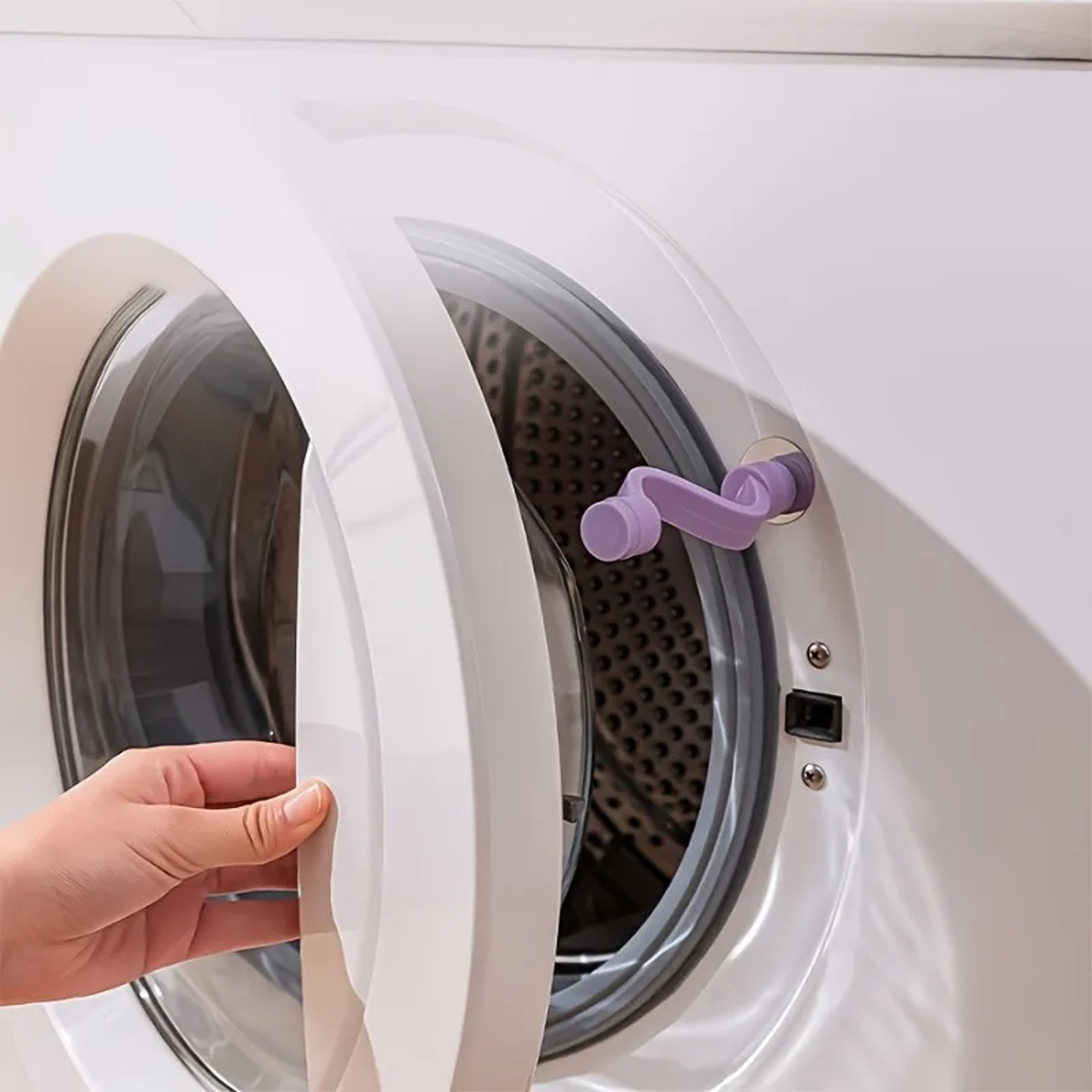 Magnetic Front Load Washer Door Prop Adjustable Washing Machine Door Holder – view 5