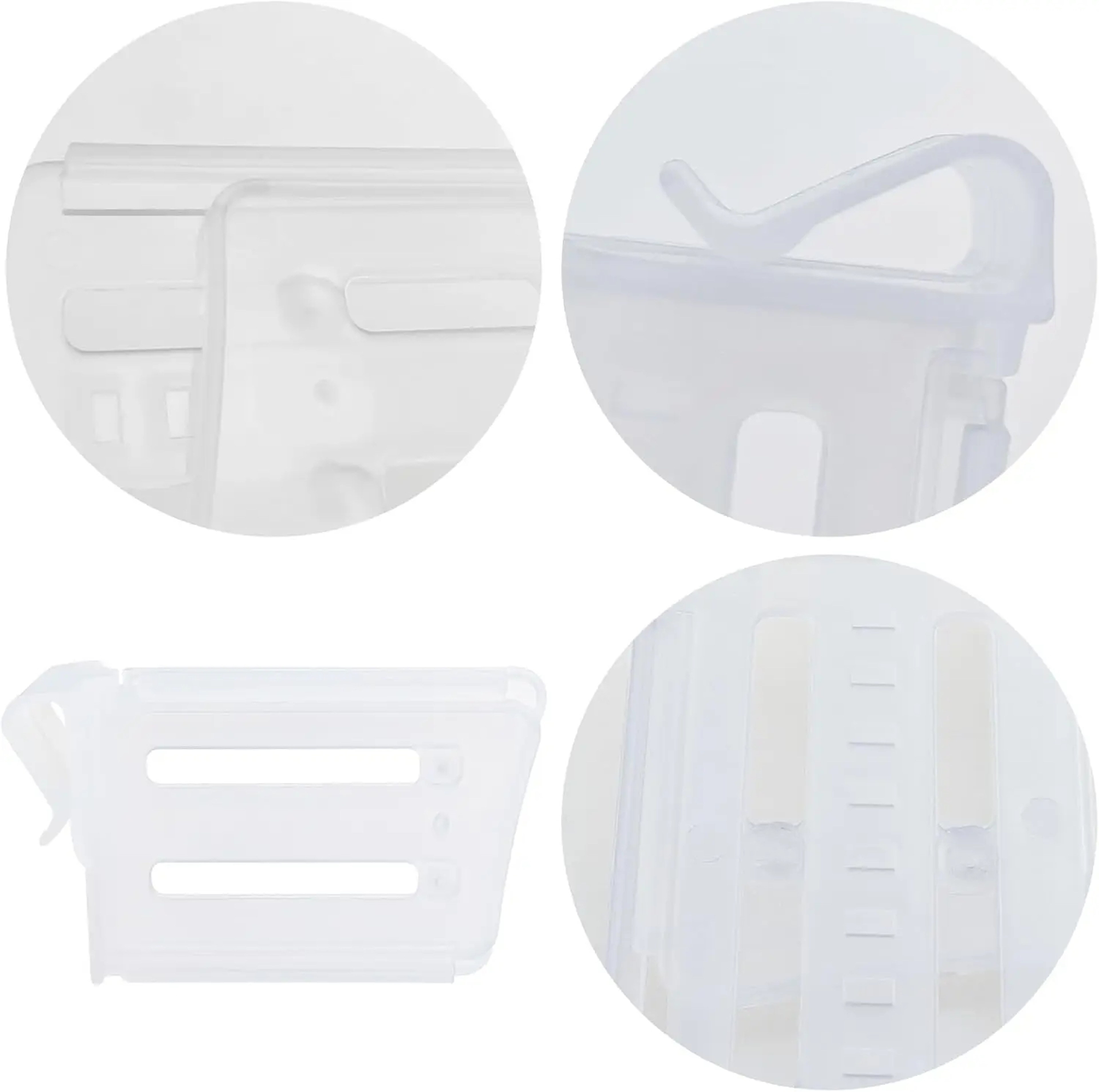 Adjustable Refrigerator Divider And Fridge Organizer Set 2