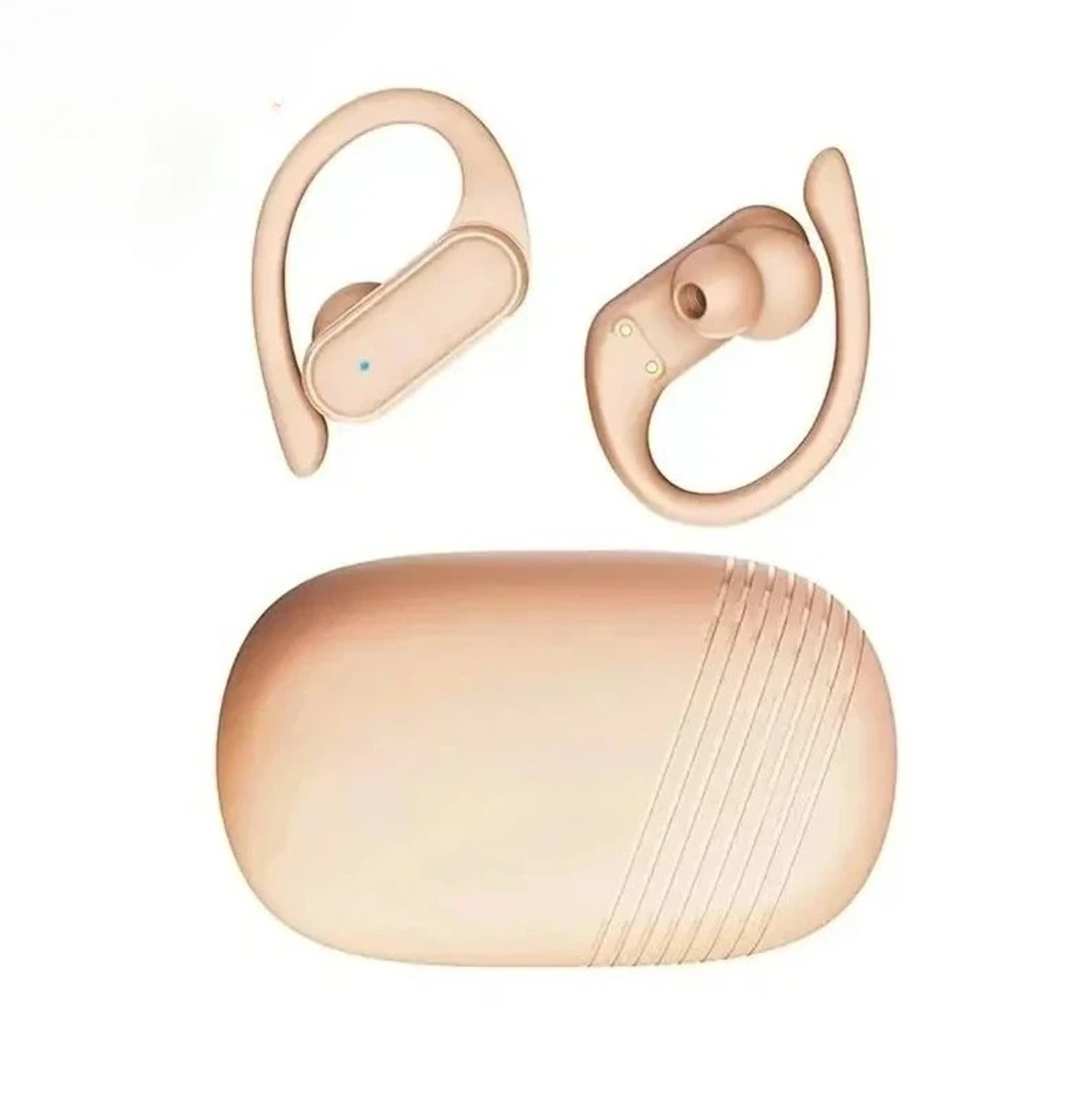Wireless Ear Hook Headphones With Long Battery Life And Noise Reduction 0
