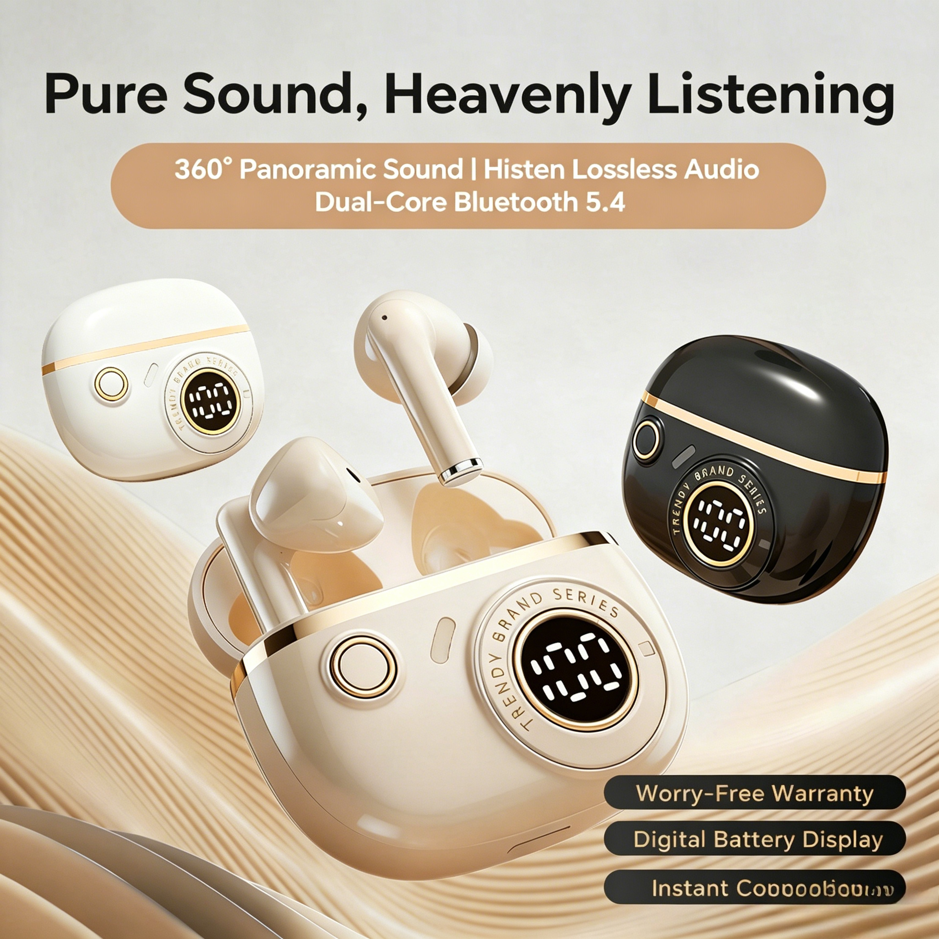 Premium Balanced Armature Wireless Gaming Earbuds With Noise Isolation And Mic 6