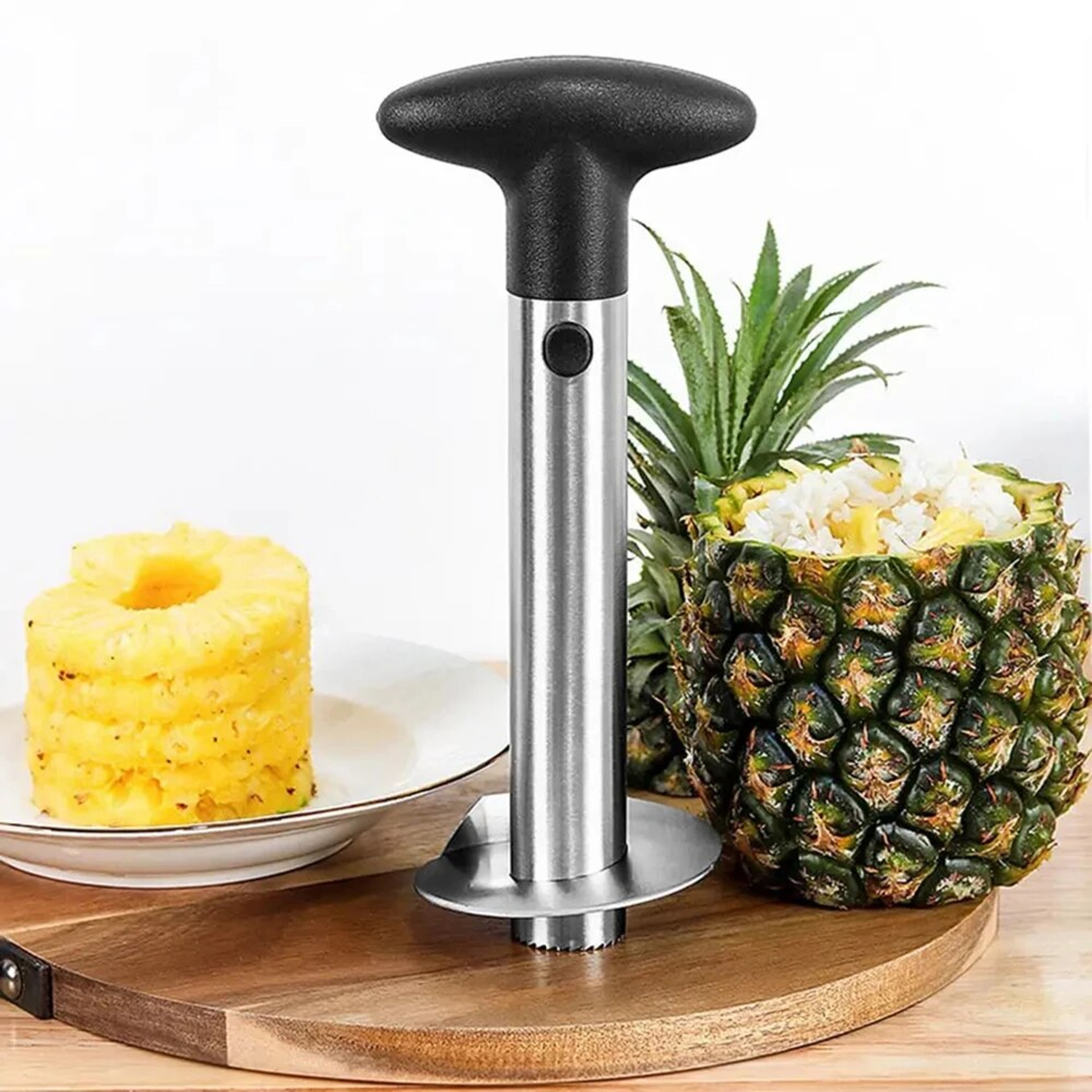 Stainless Steel Pineapple Corer Slicer and Peeler Easy Fruit Cutter – view 7