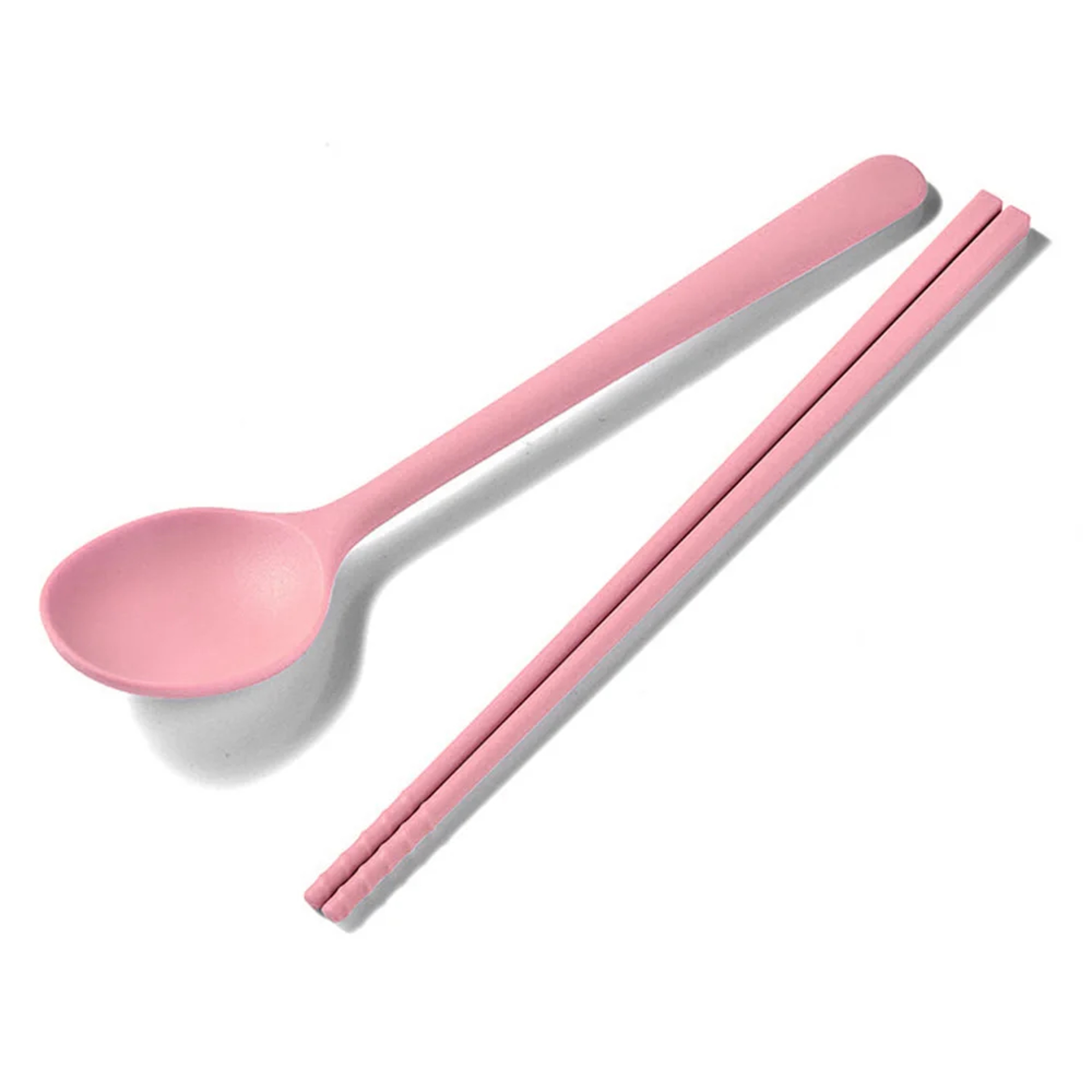 Silicone Flatware Set With Chopsticks And Coffee Dessert Spoons 7