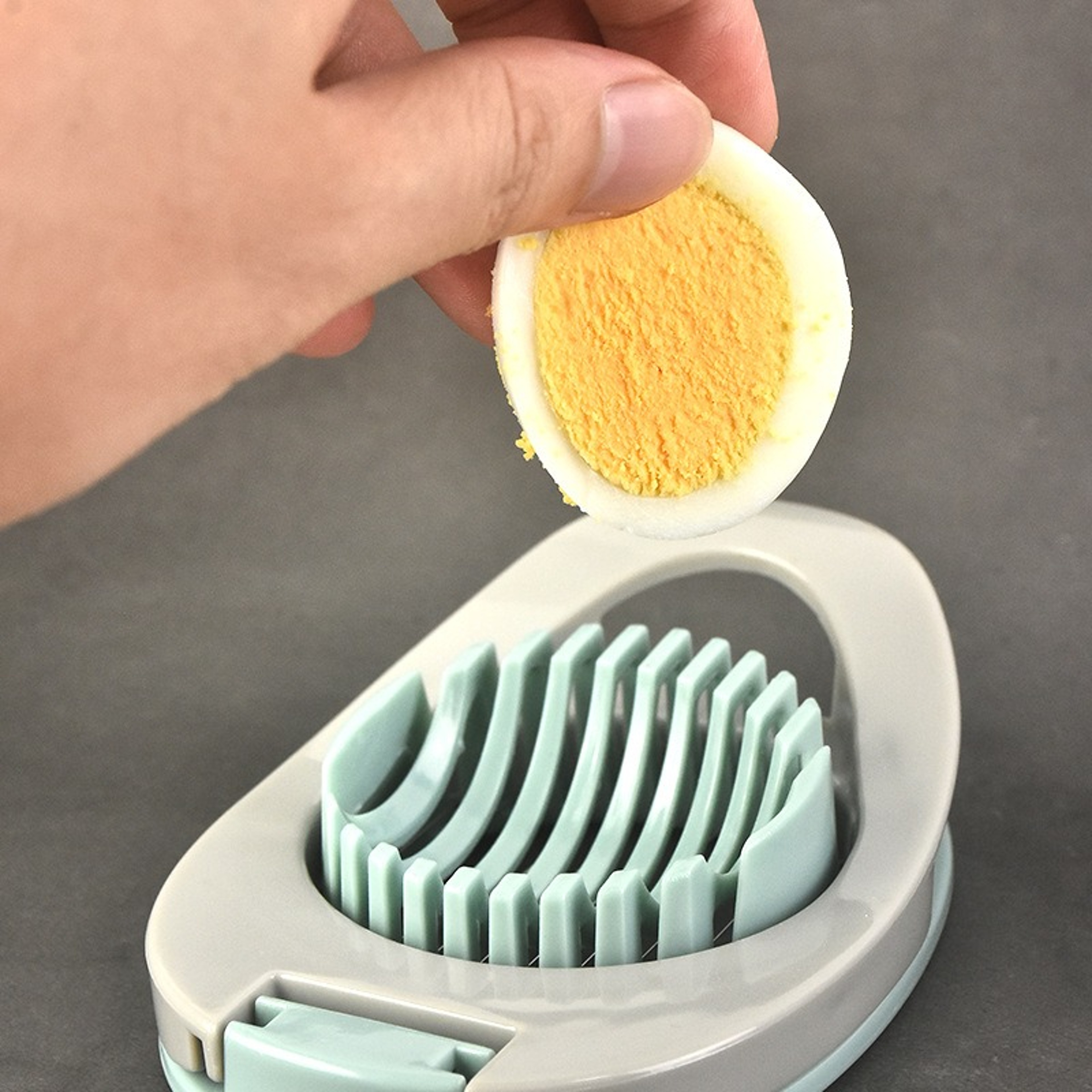 Precision Stainless Steel Egg Slicer And Multipurpose Fruit Slicer 3