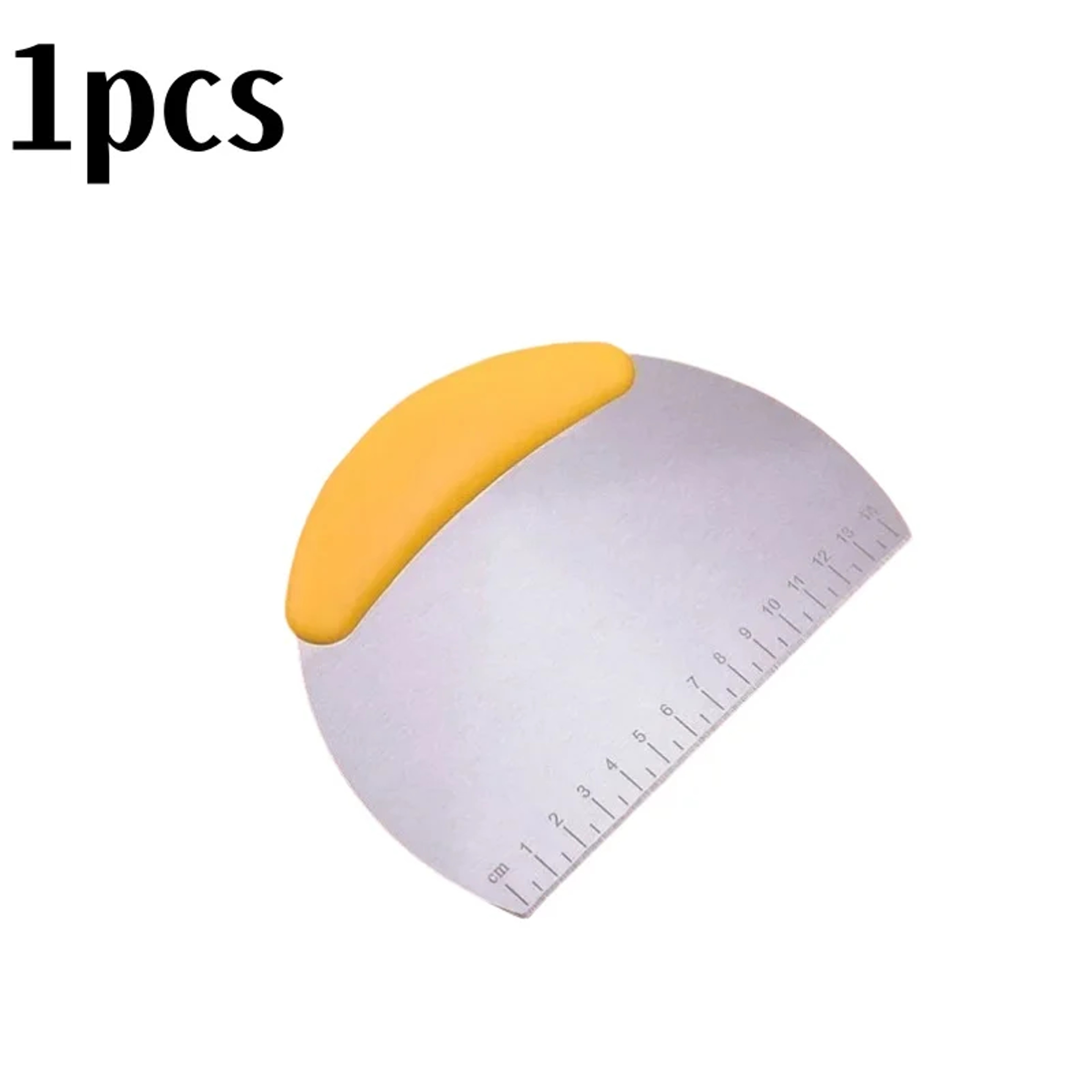Stainless Steel Dough Scraper And Bench Scraper With Measuring Scale For Pastry Pizza And Bread 6