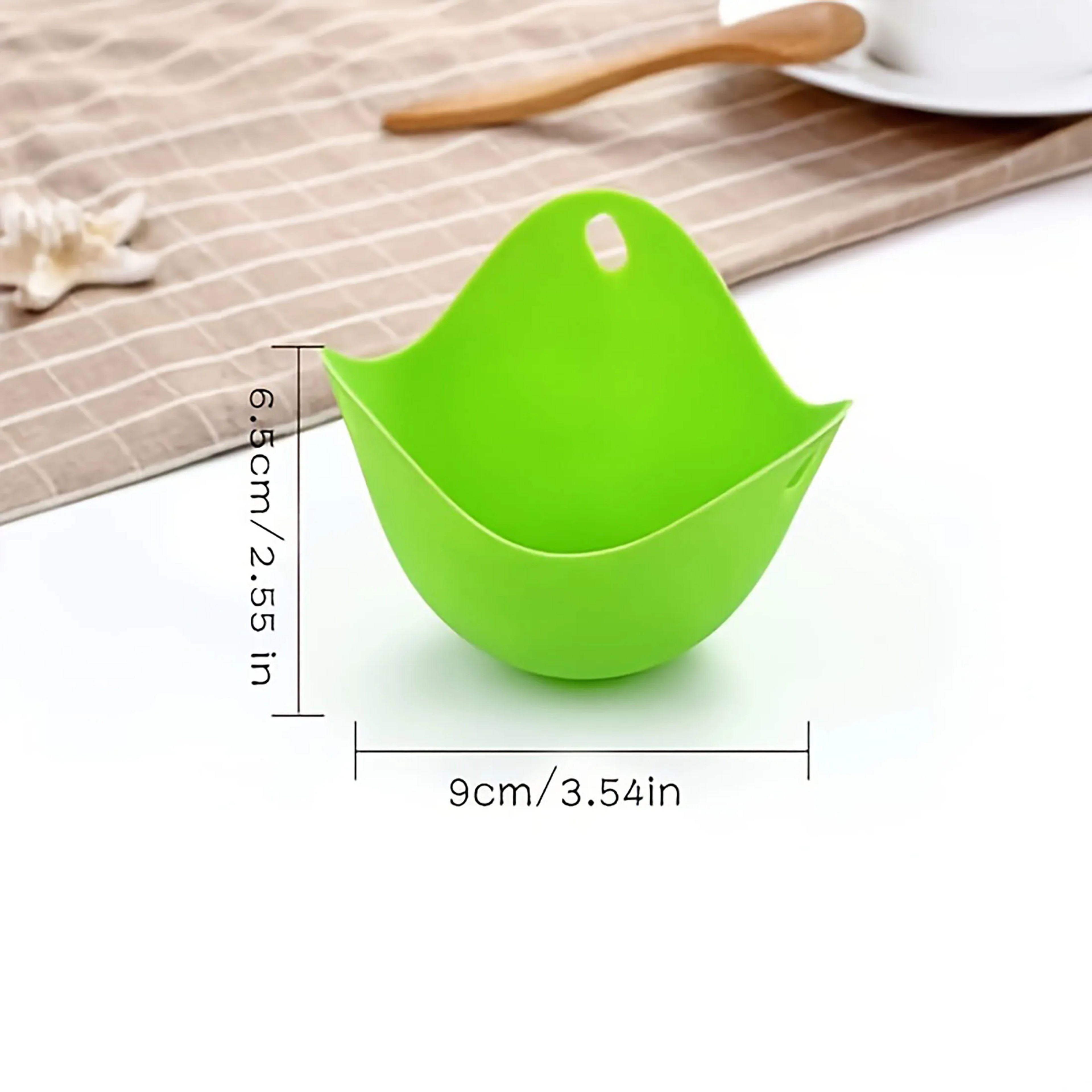 Silicone Egg Poacher Cups Microwave Egg Cooker For Air Fryer And Stovetop 5