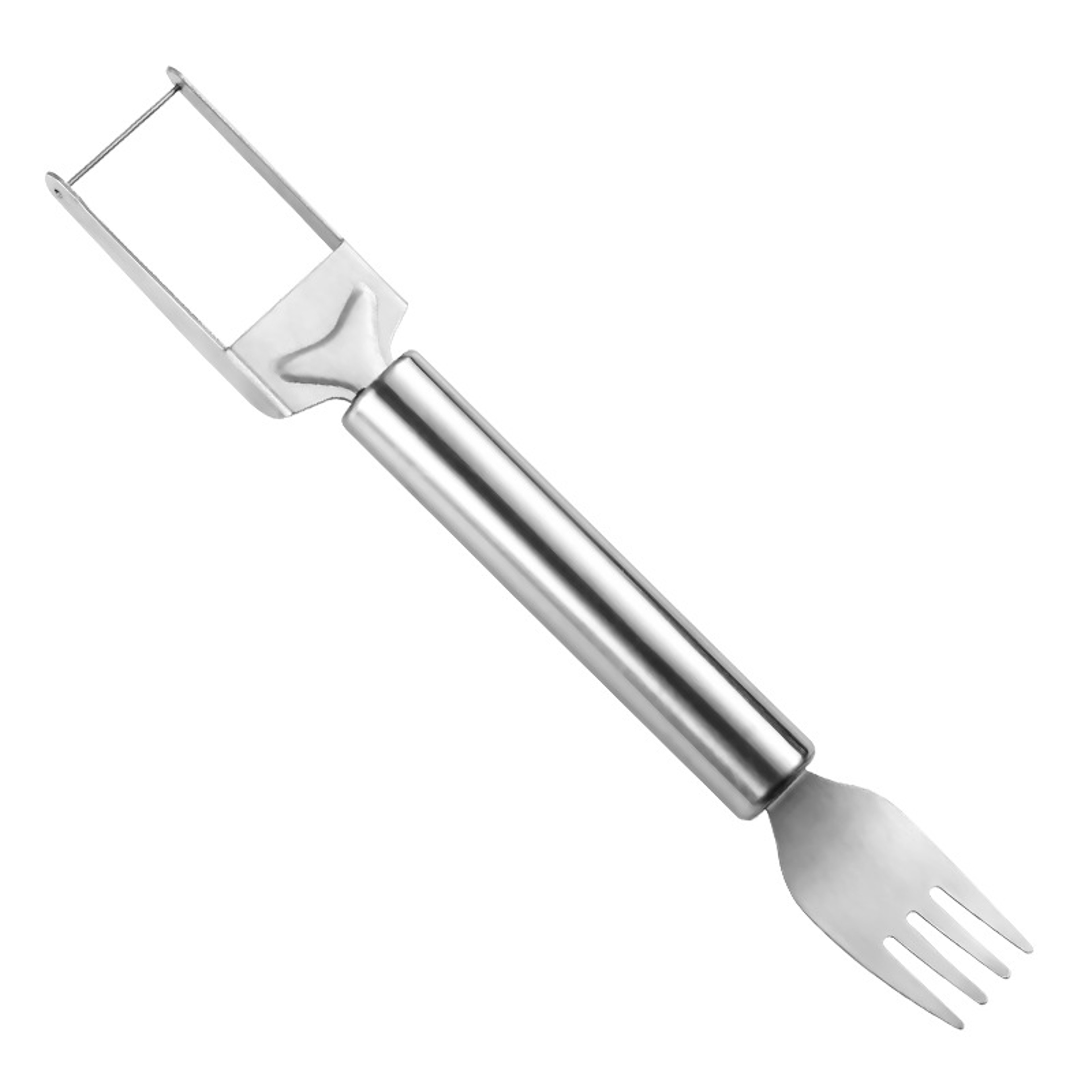 2 In 1 Stainless Steel Watermelon Cutter Fork And Fruit Slicer 1