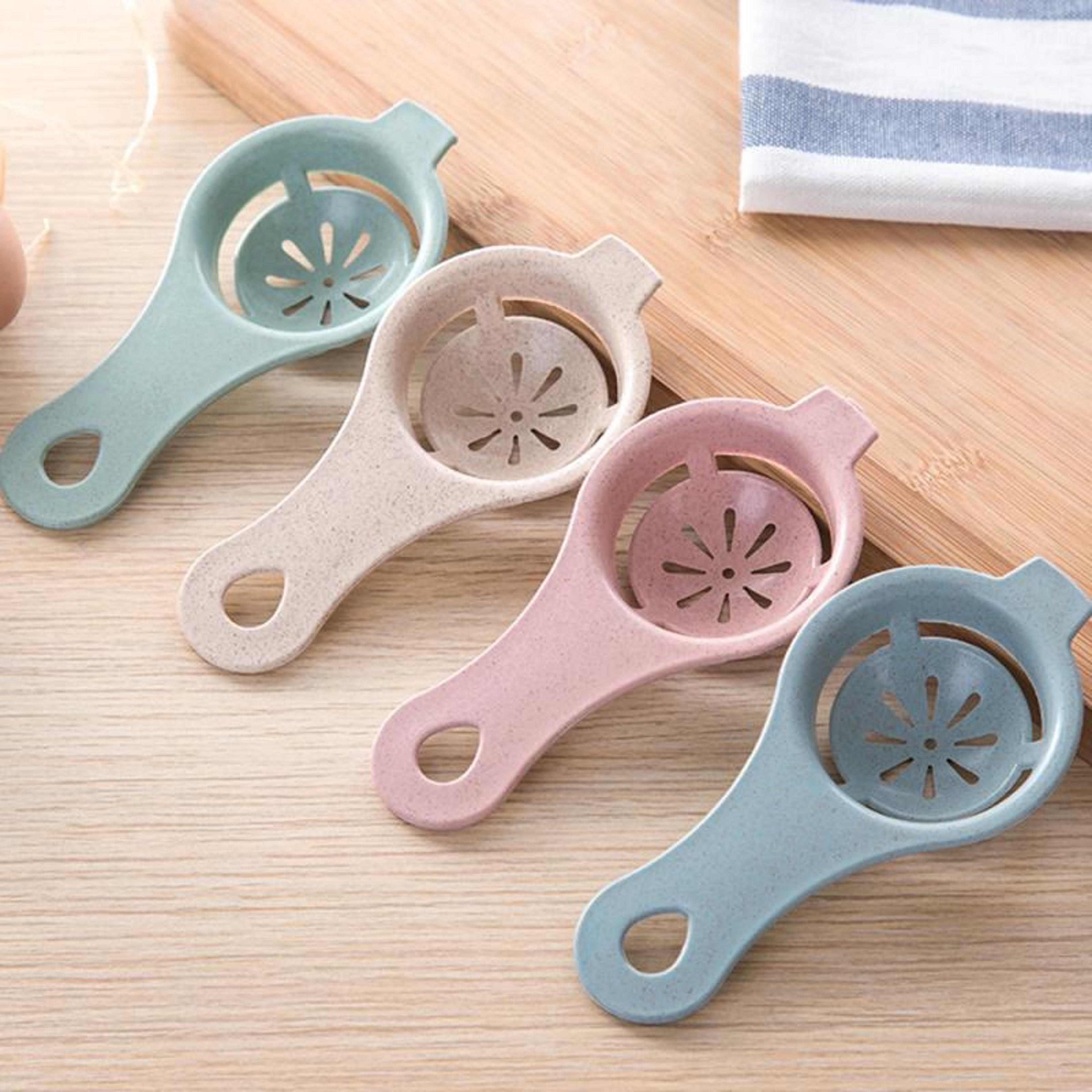 Easy Egg Yolk Separator And Egg White Filter For Baking And Cooking 5