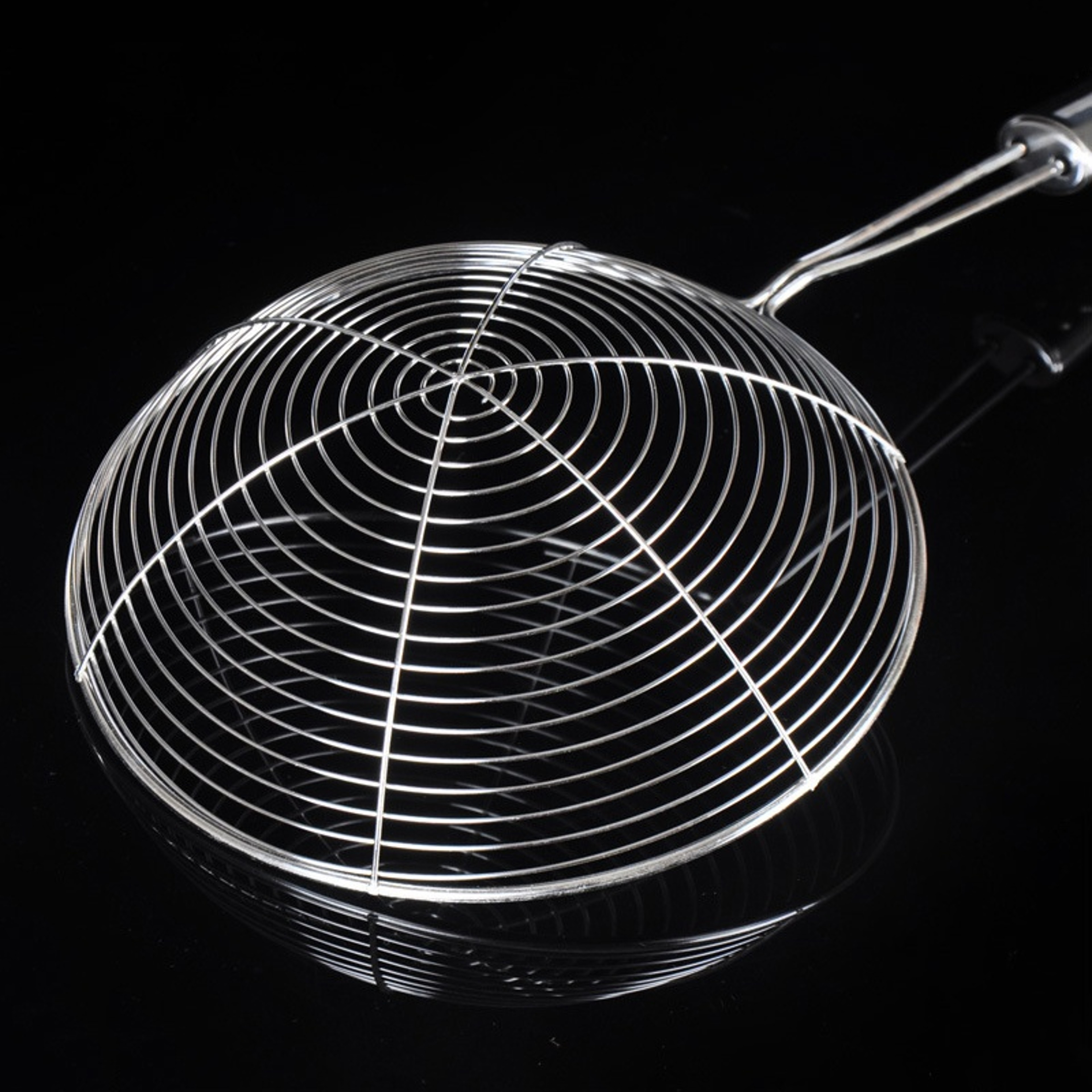 Stainless Steel Spider Strainer Long Handle Deep Fry Skimmer Spoon 3