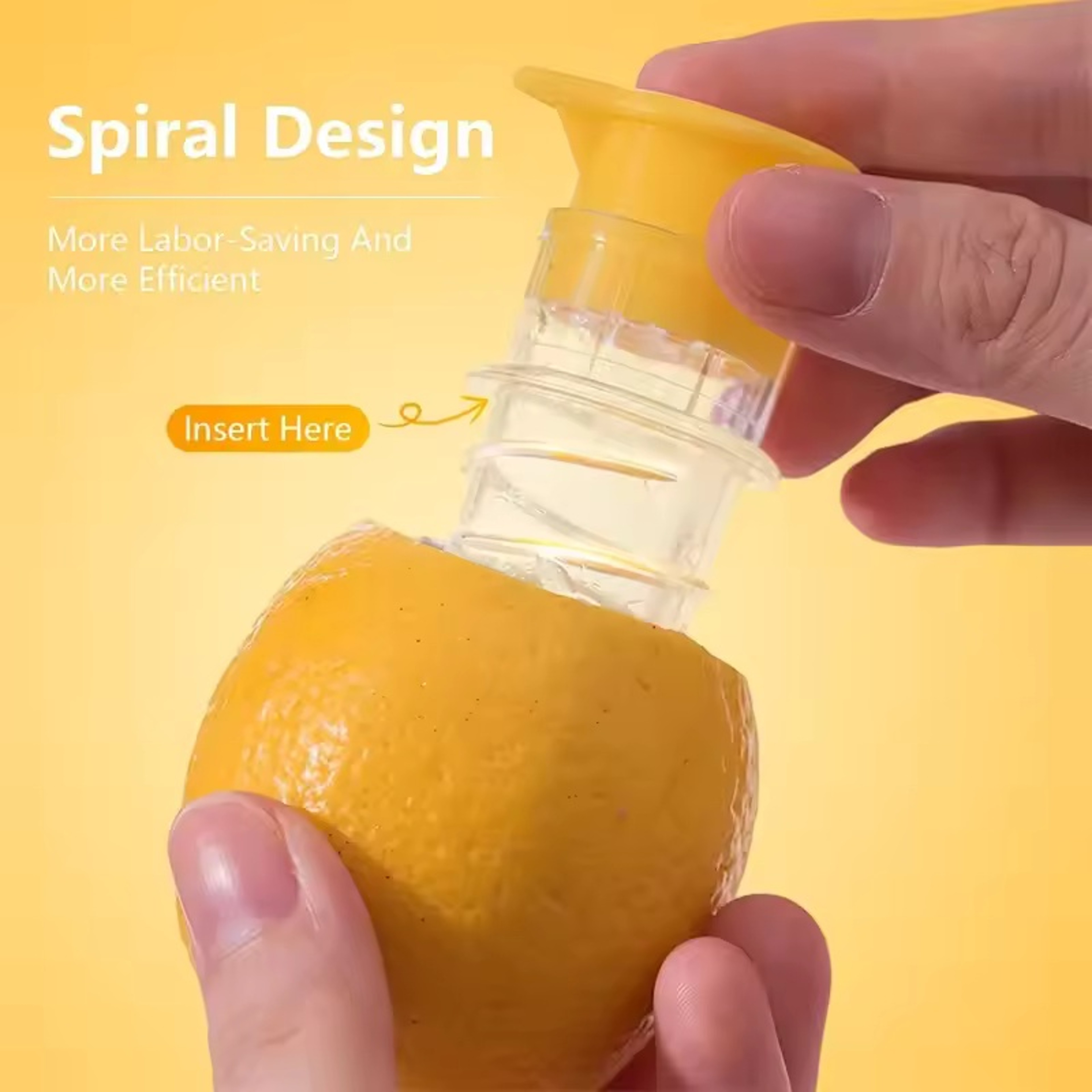 Portable Manual Citrus Juicer With Filter For Lemon Lime And Orange 2