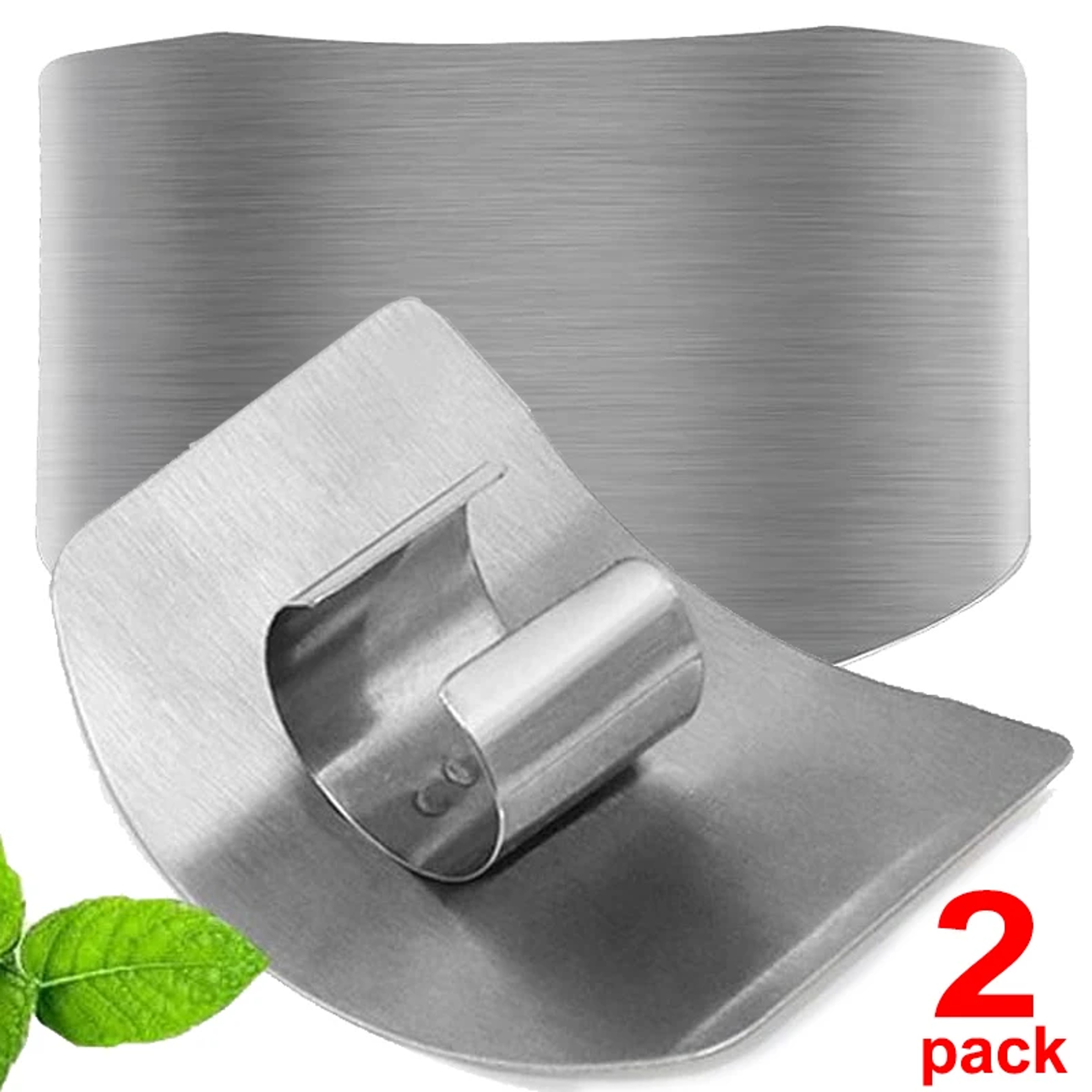 SafeSlice Stainless Steel Finger Guard For Cutting And Vegetable Chopping 2