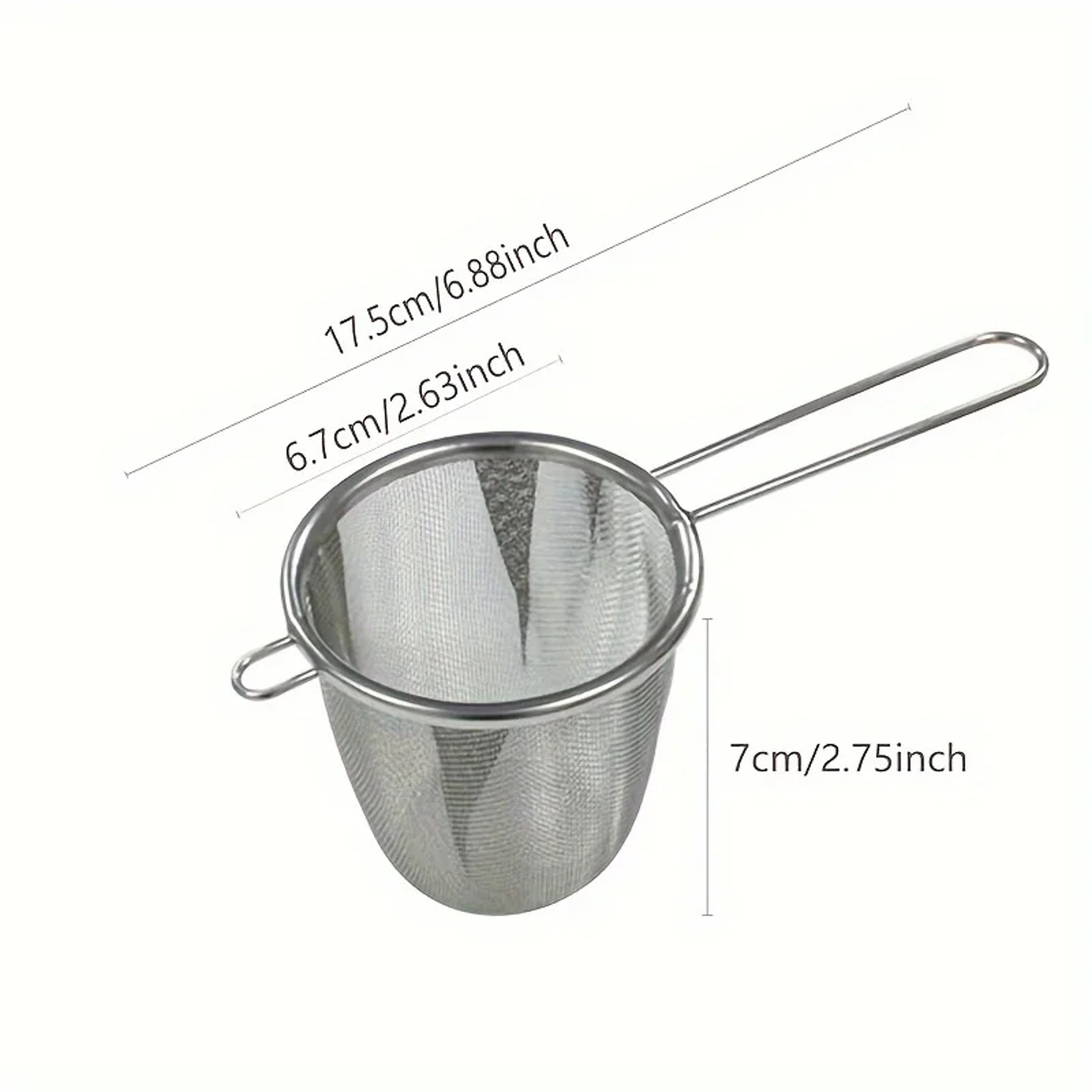 Extra Fine Mesh Stainless Steel Tea Strainer For Loose Leaf Tea And Spices 3