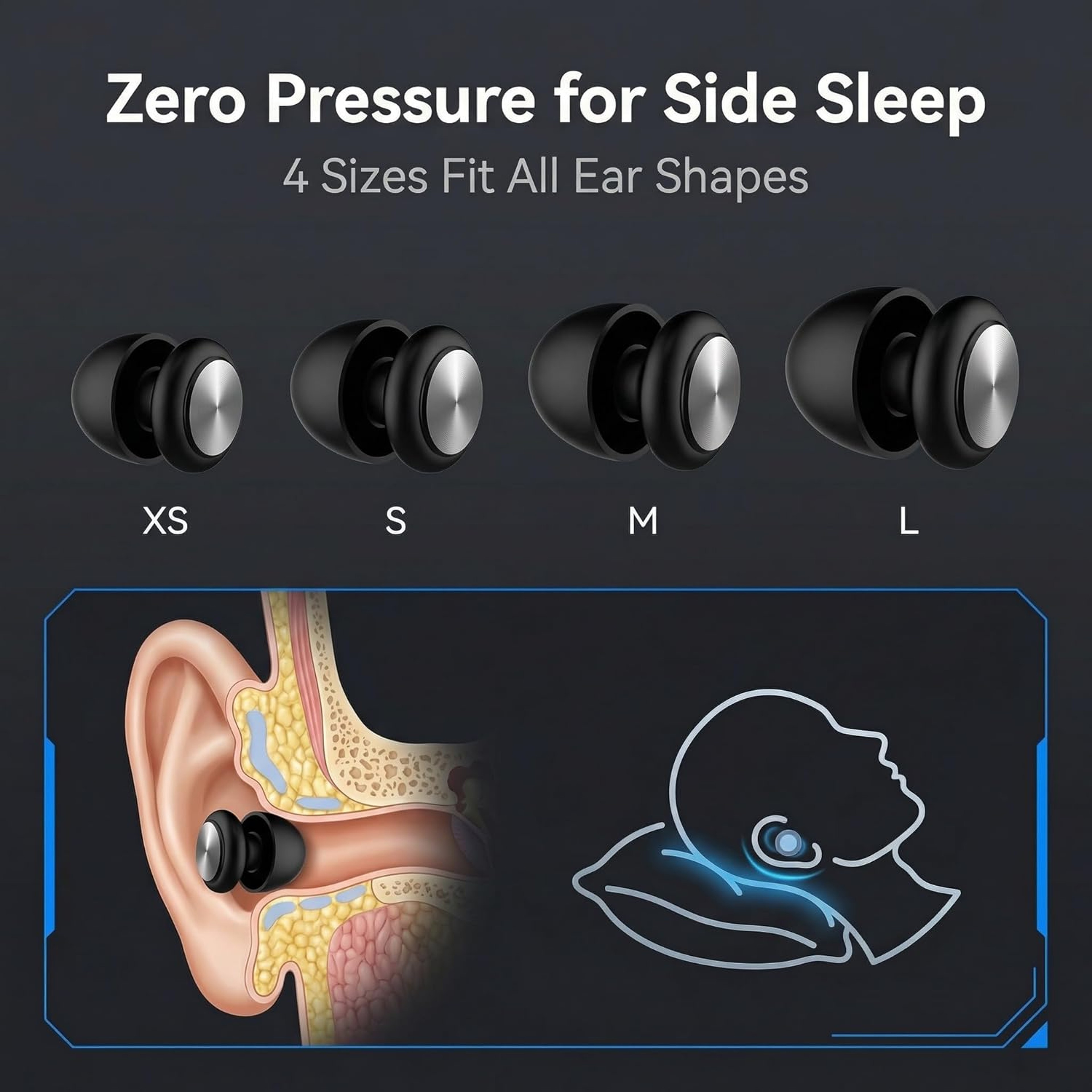 Reusable Silicone Ear Plugs For Sleeping Concerts And Focus 4