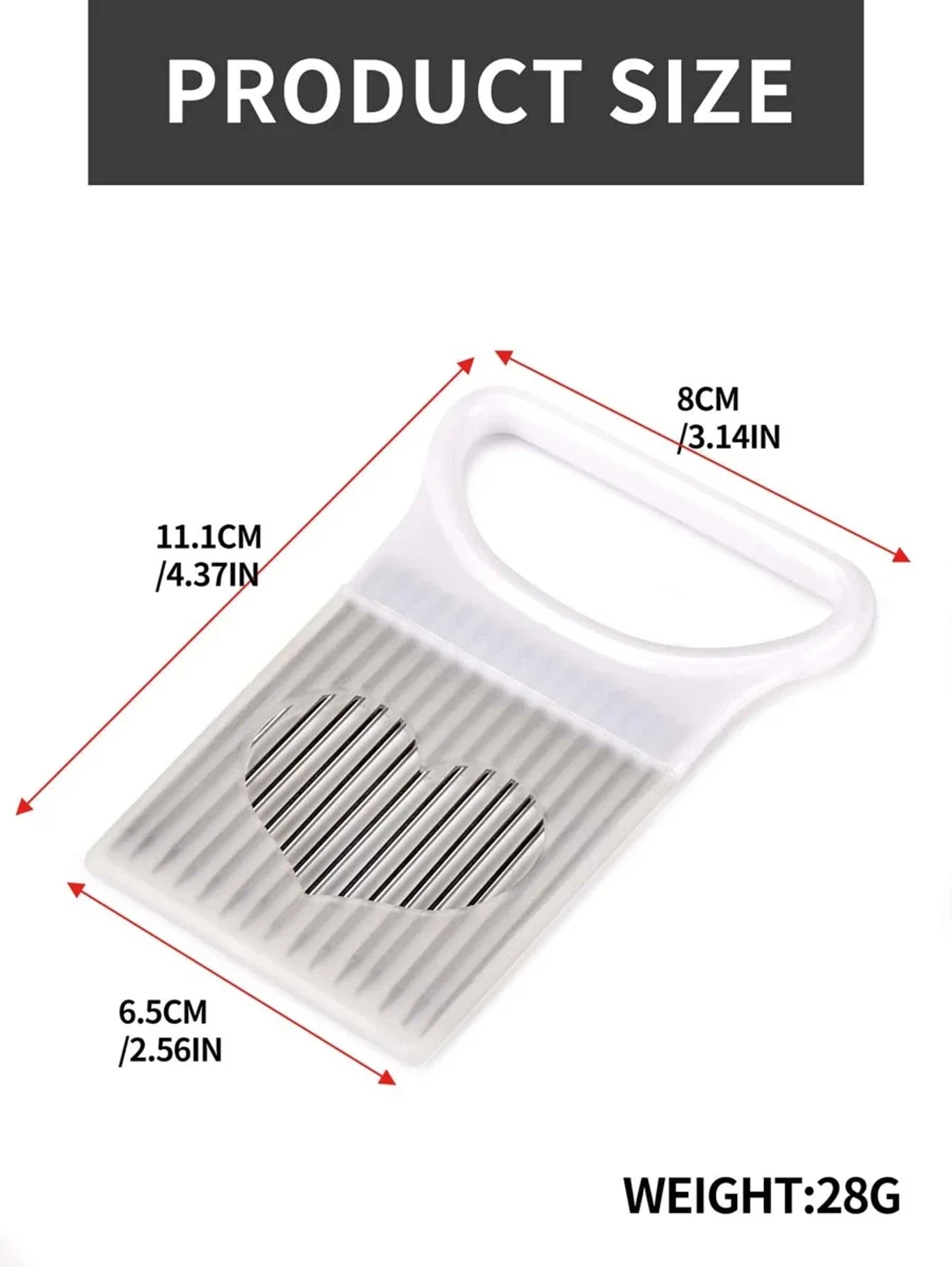 Stainless Steel Onion Slicer And Vegetable Slicing Guide For Safe Even Cuts 2