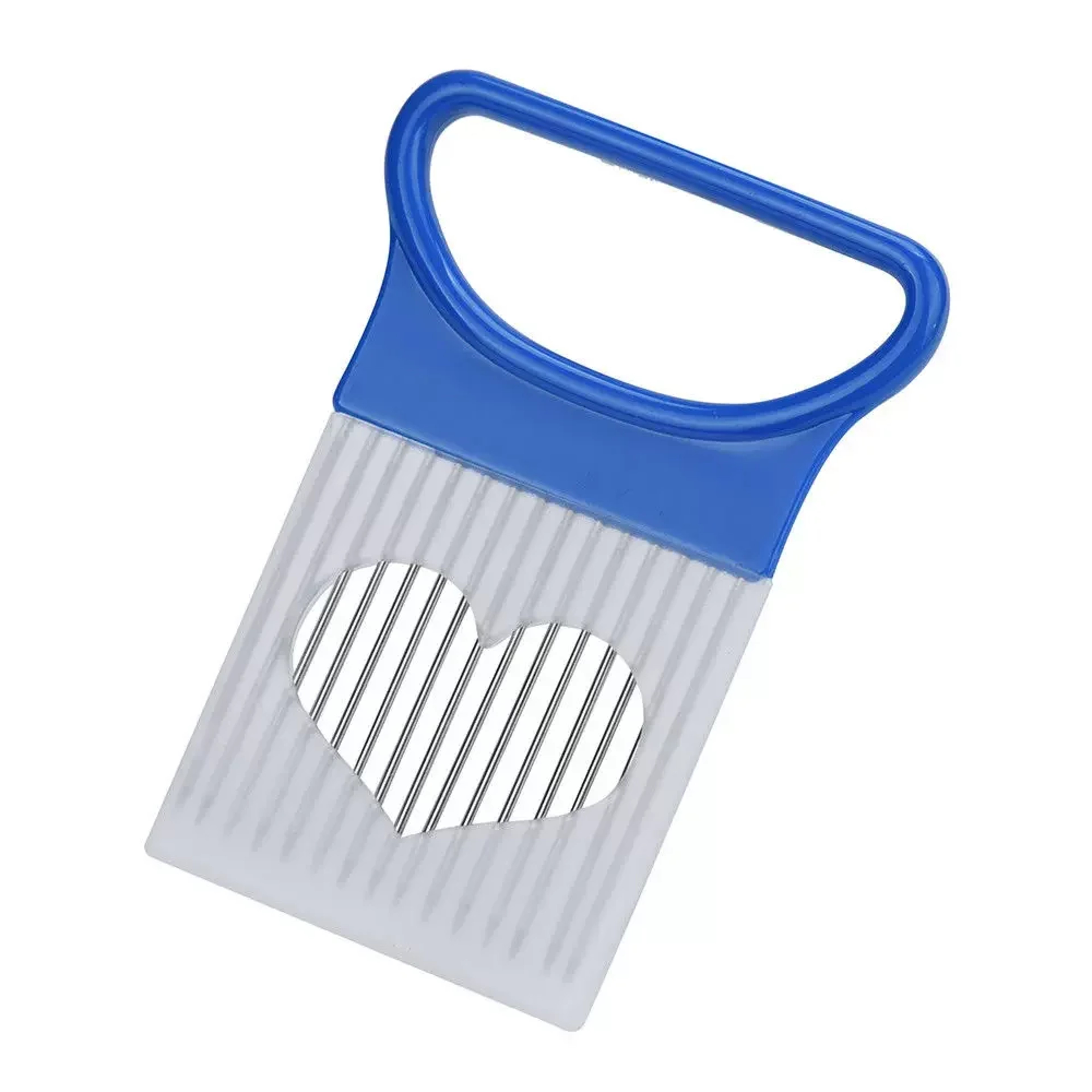 Stainless Steel Onion Slicer And Vegetable Slicing Guide For Safe Even Cuts 0