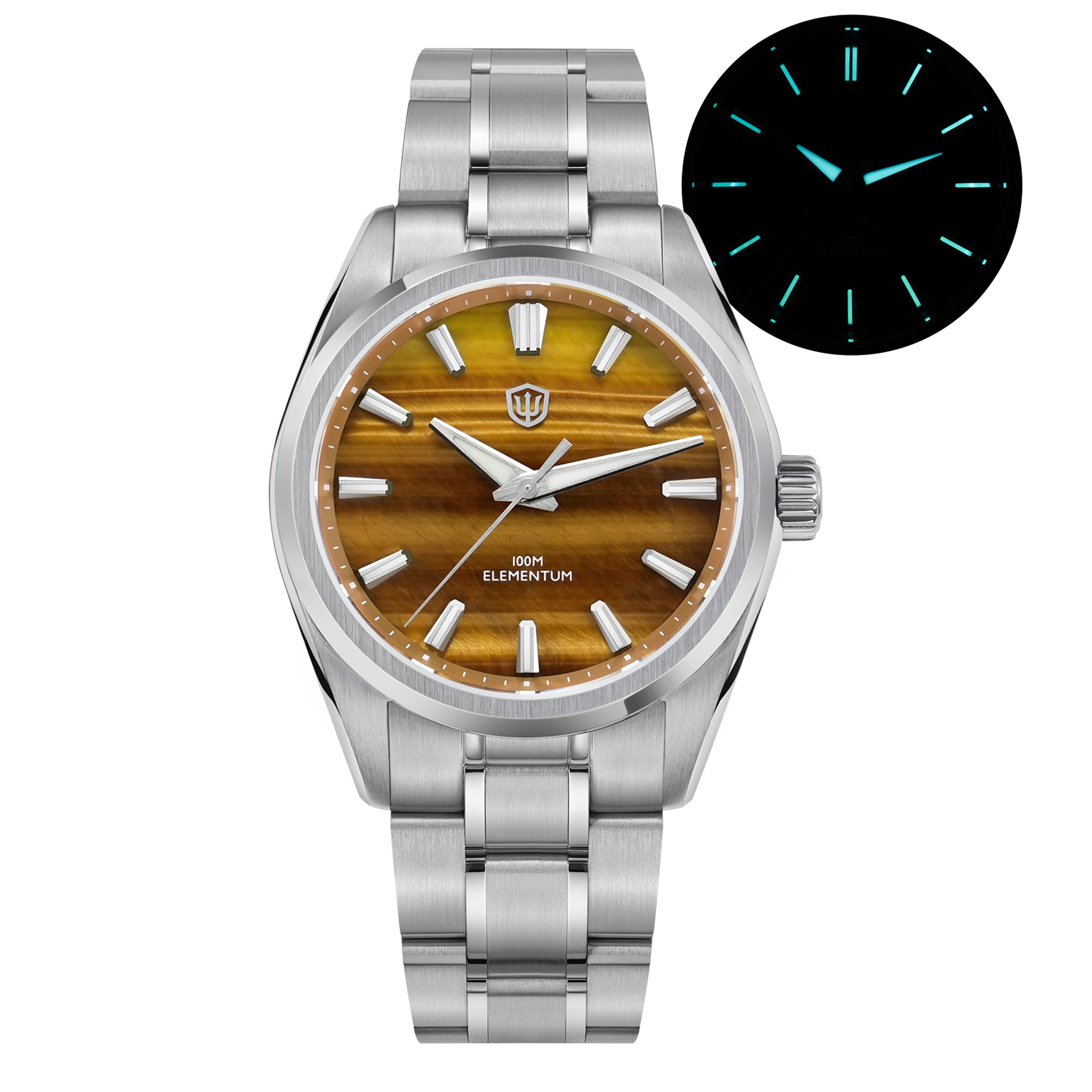Natural Stone Dial Sapphire Quartz Watch For Men 9
