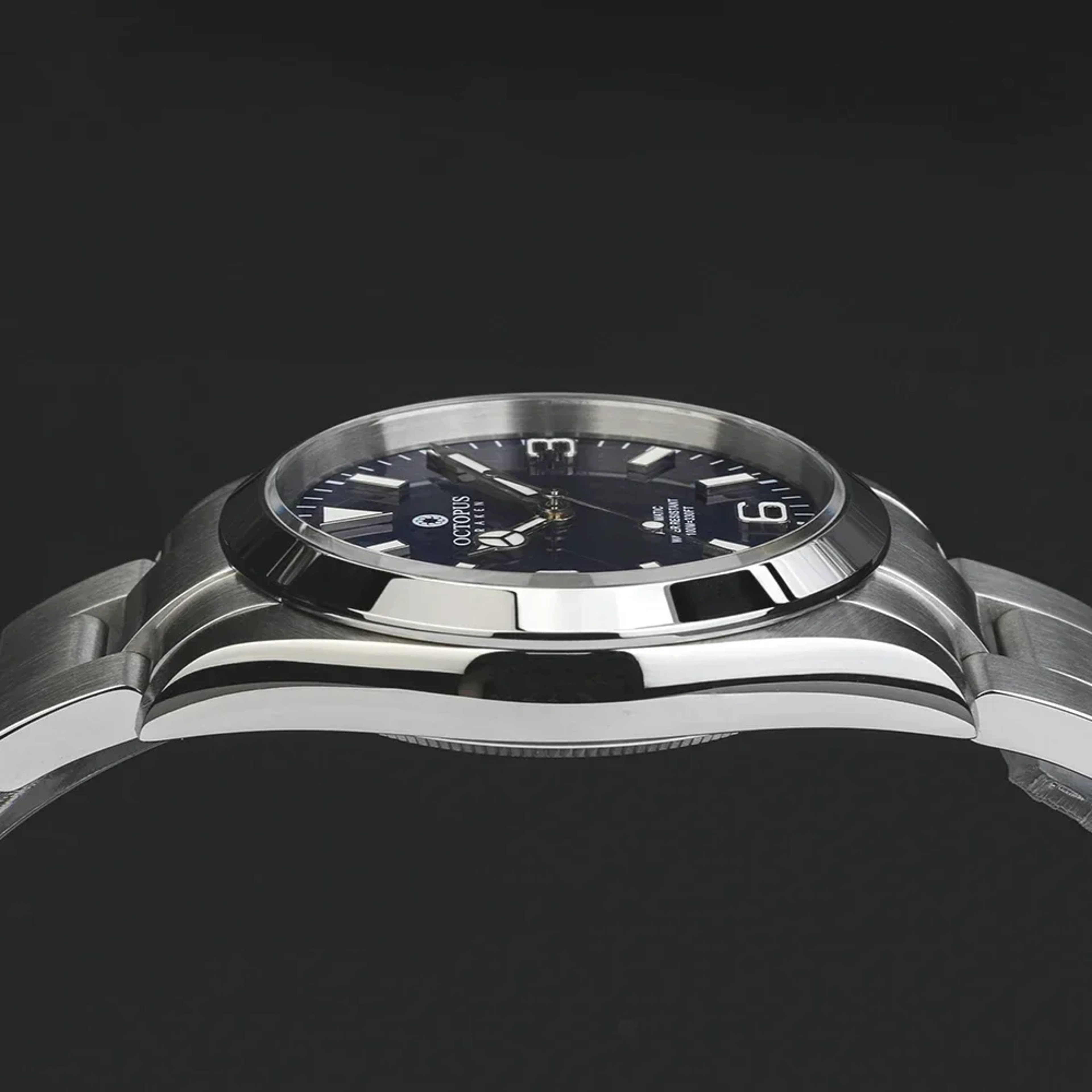 Automatic Watch With Enamel Dial And Sapphire Crystal 3