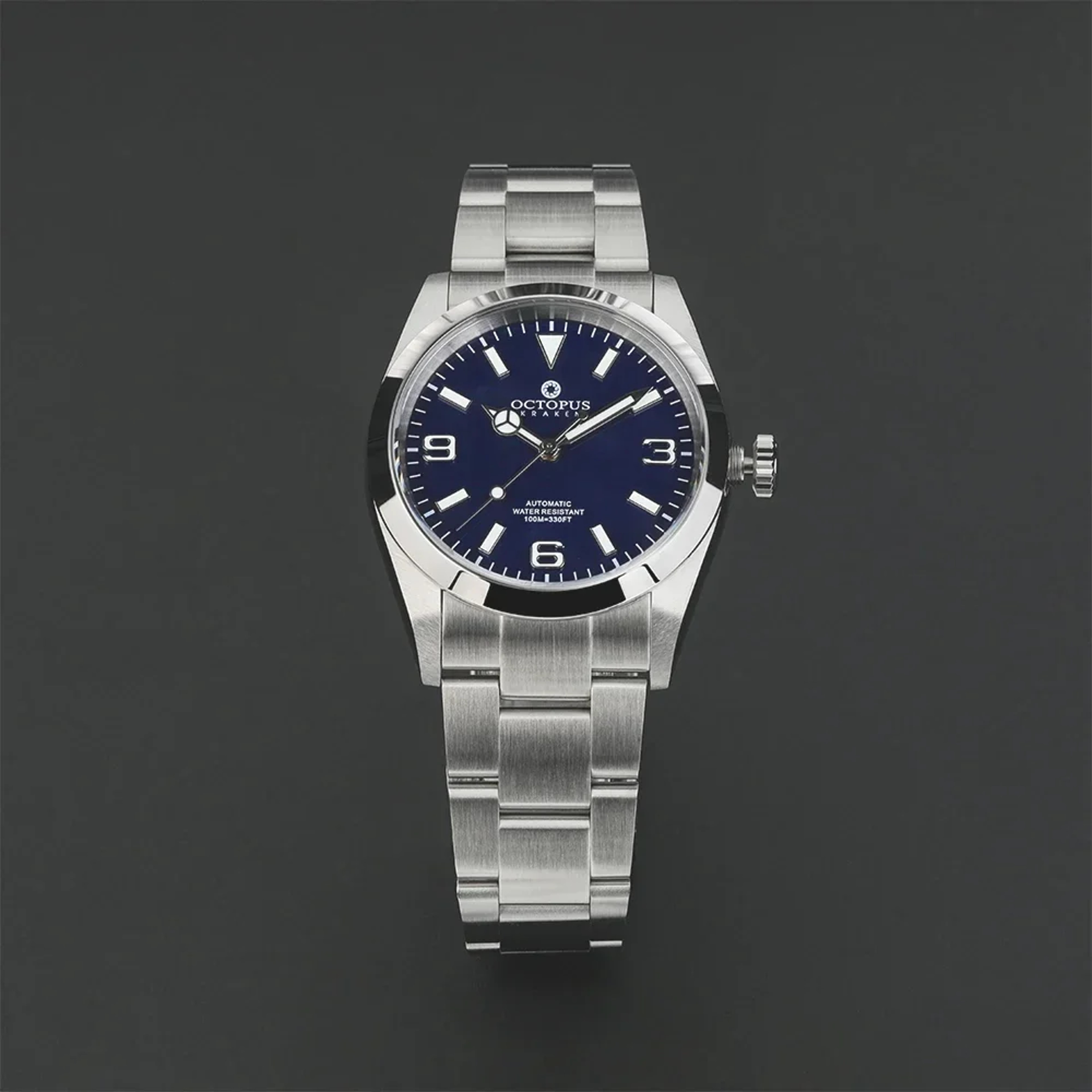 Automatic Watch With Enamel Dial And Sapphire Crystal 4