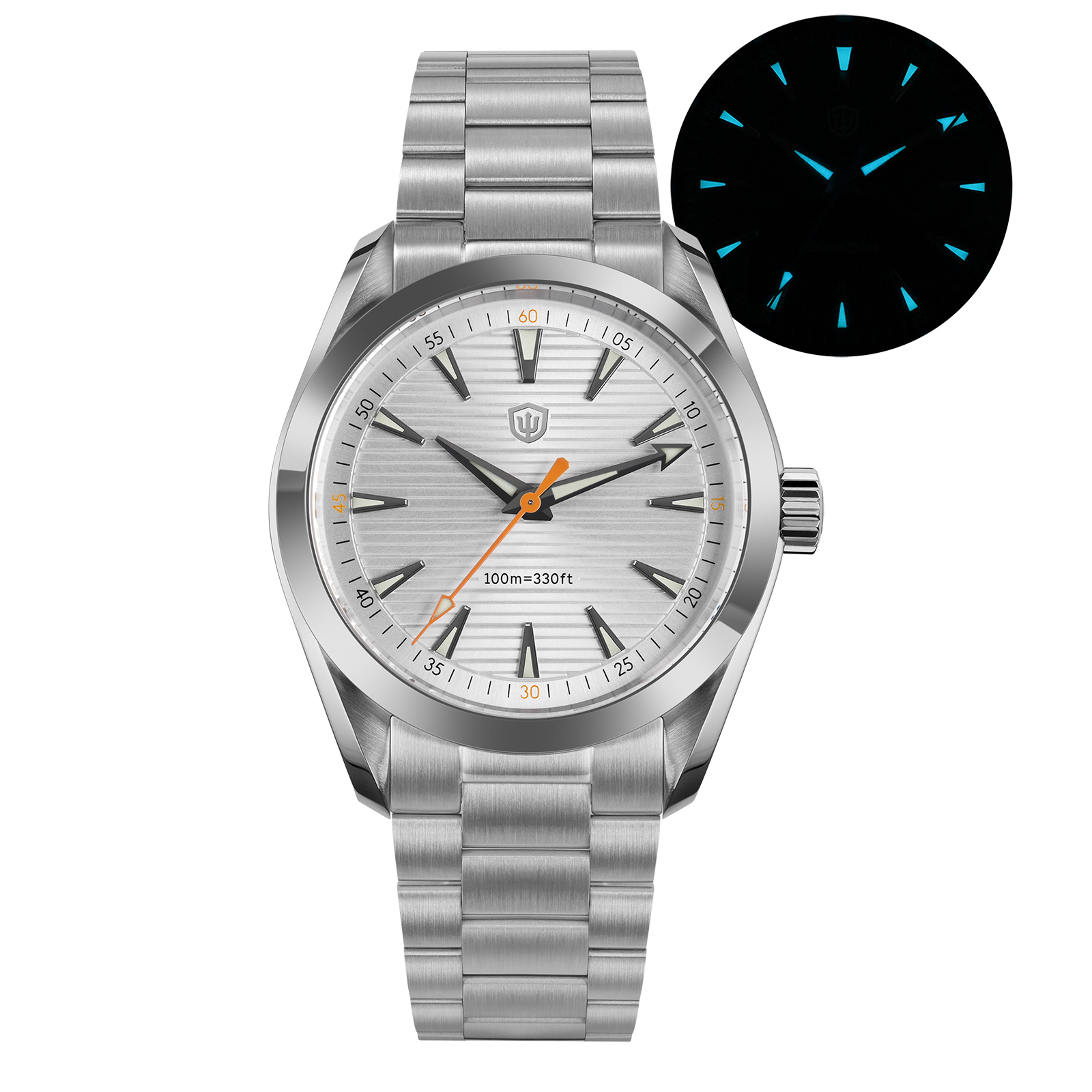 Sweep Second Watch With Sapphire Crystal And Water Resistance 6