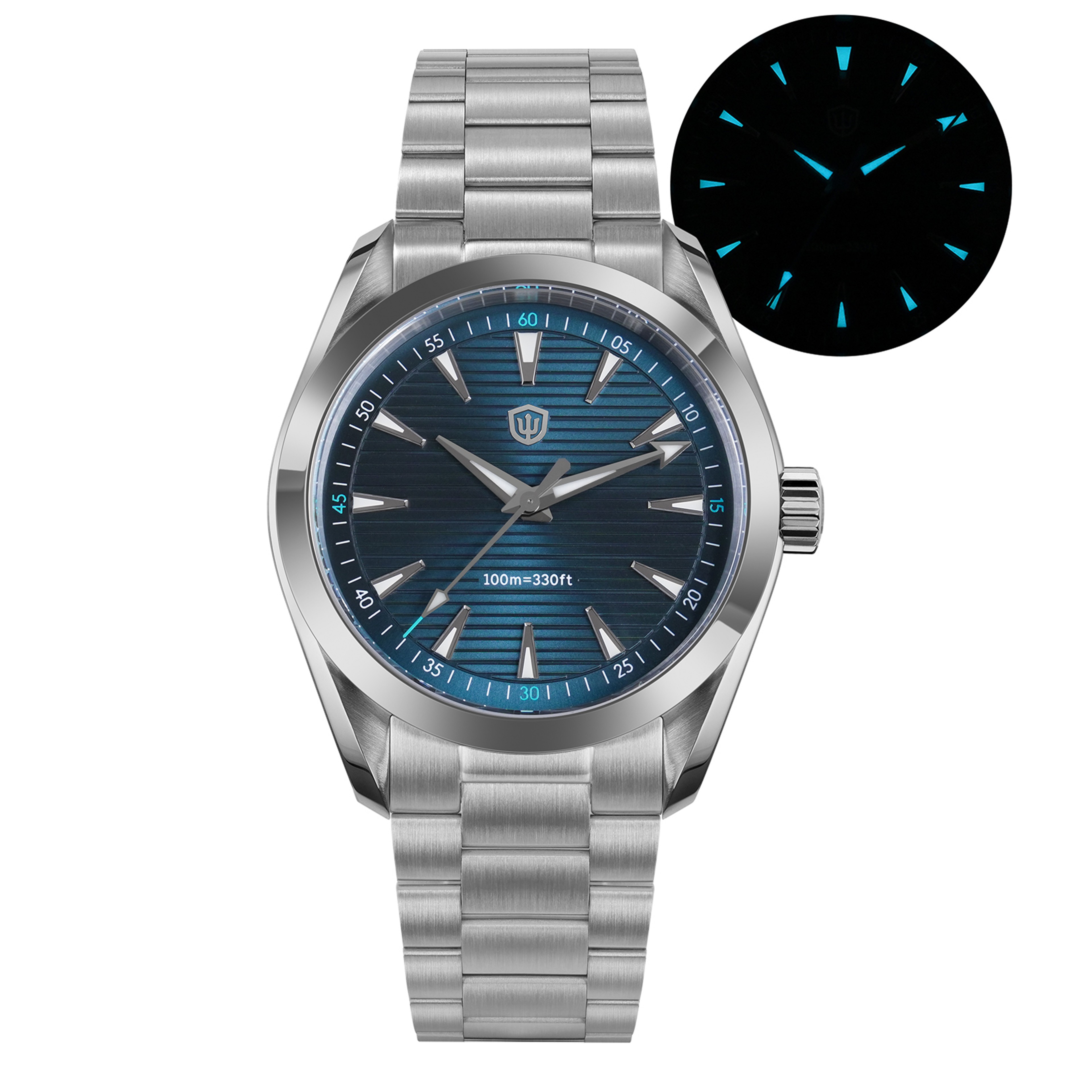 Sweep Second Watch With Sapphire Crystal And Water Resistance 10