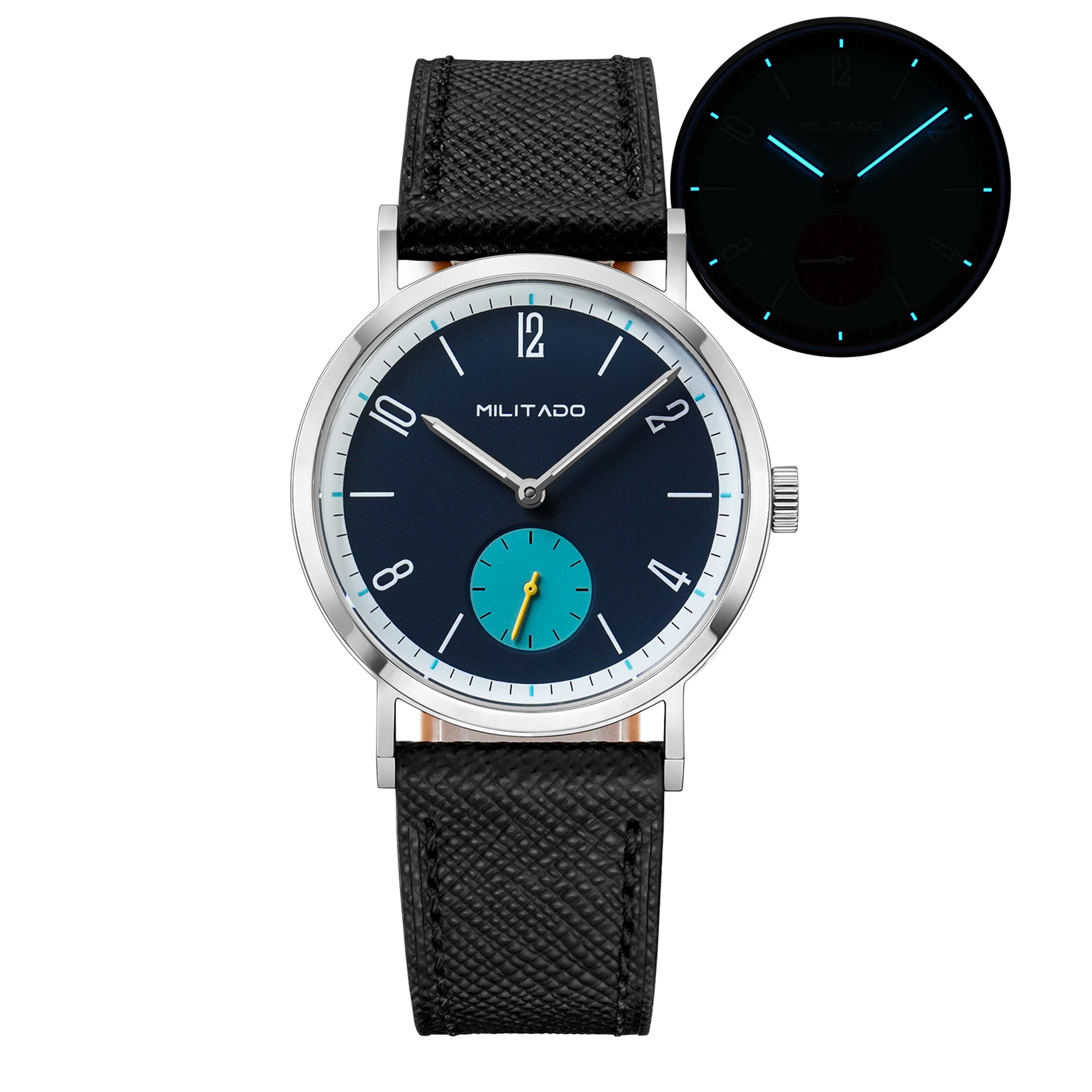 Automatic Watch With Sapphire Crystal And Seagull 7