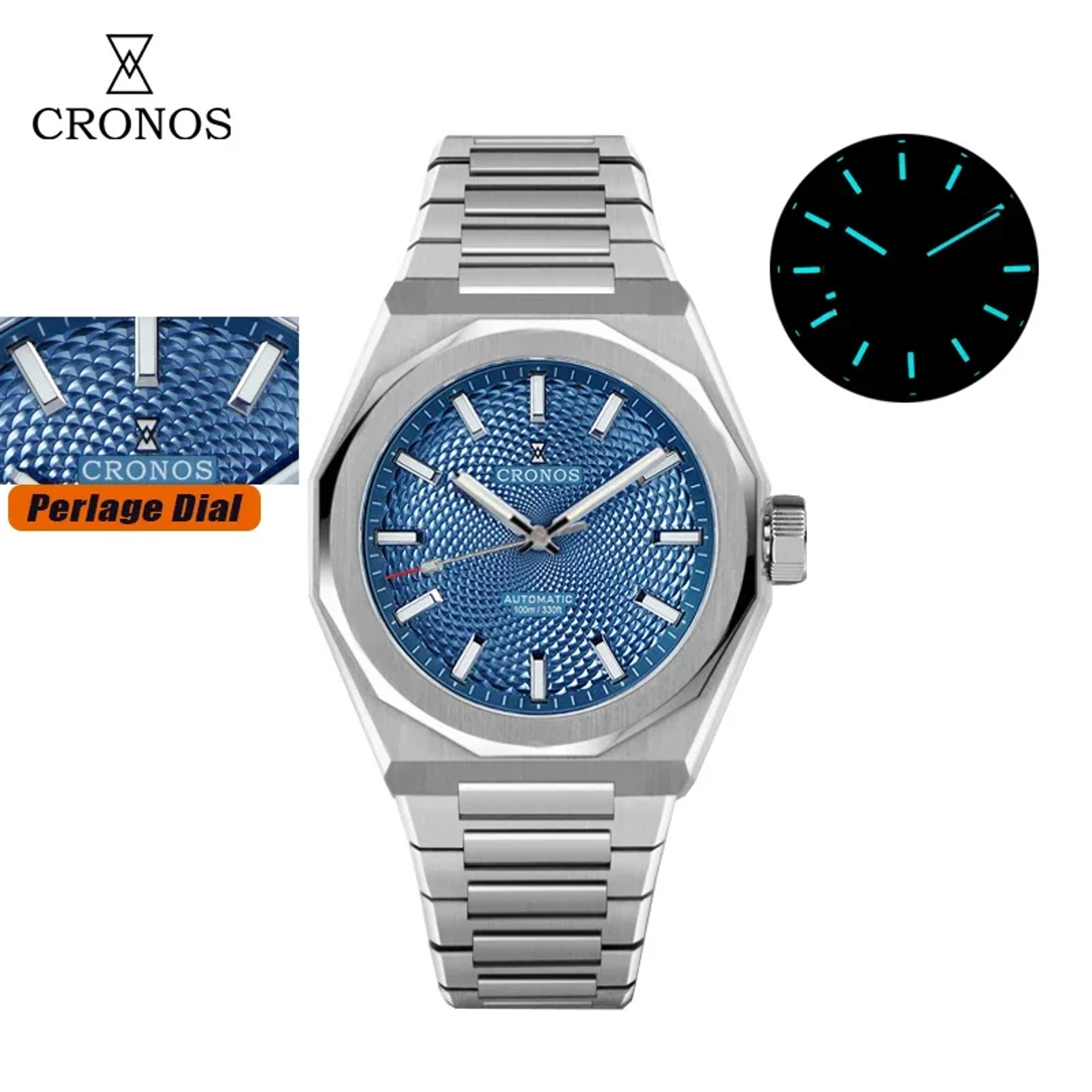Automatic Dive Watch With Miyota Perlage Dial 6
