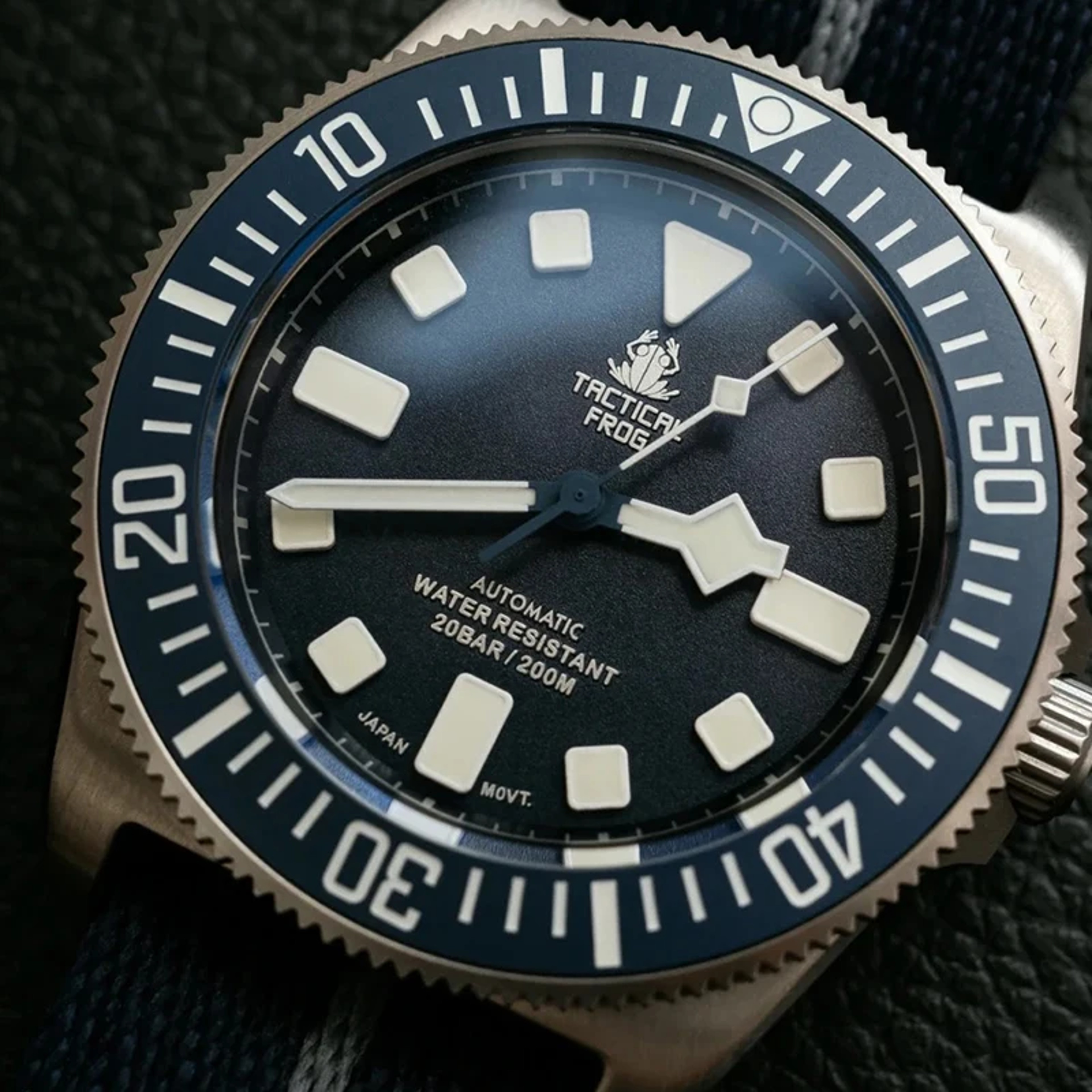 Tactical Frog Titanium Dive Watch Automatic Sapphire 1