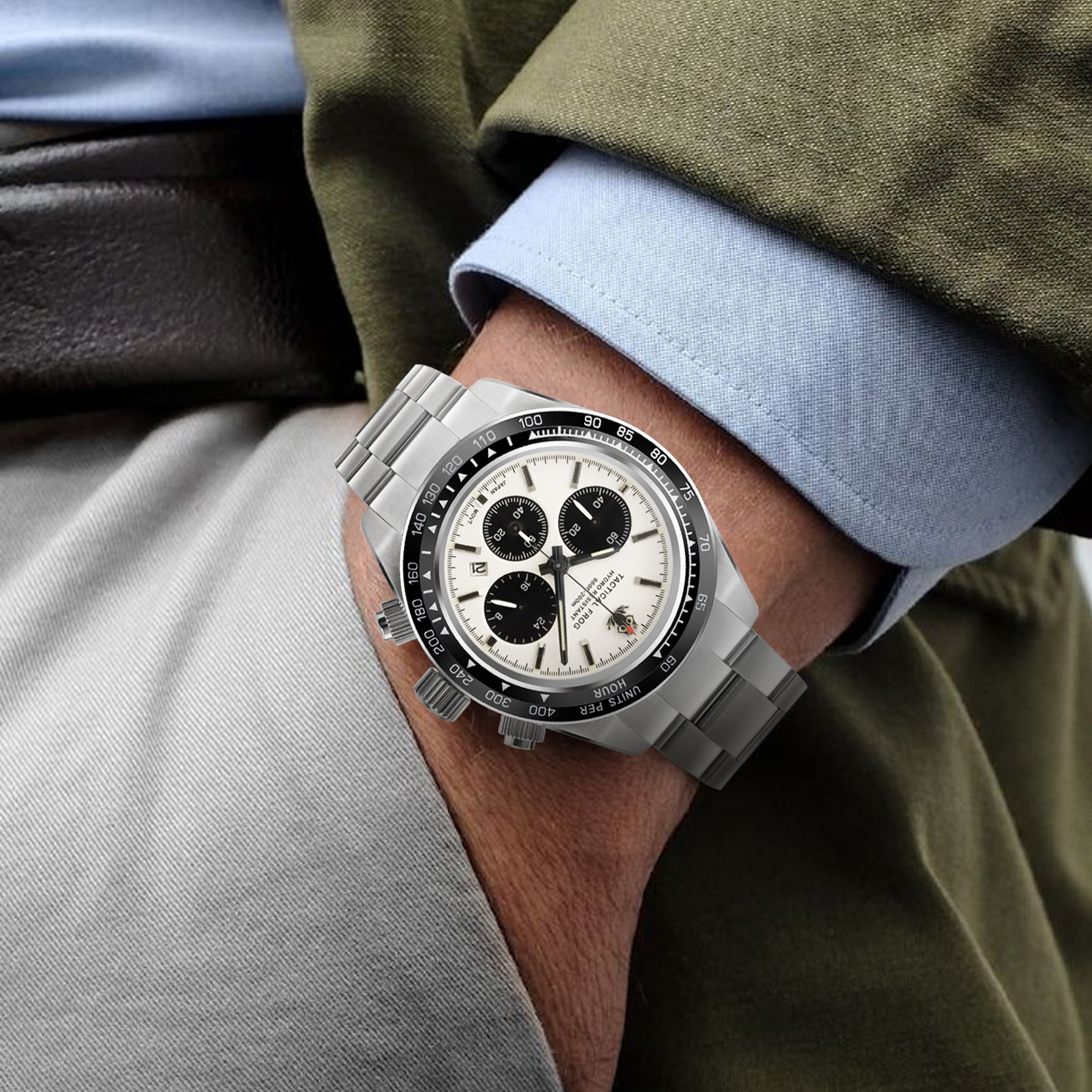 Tactical Frog Solar Chronograph Watch Sapphire 1